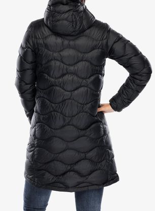 Dámský péřový kabát Peak Performance Helium Down Parka - black