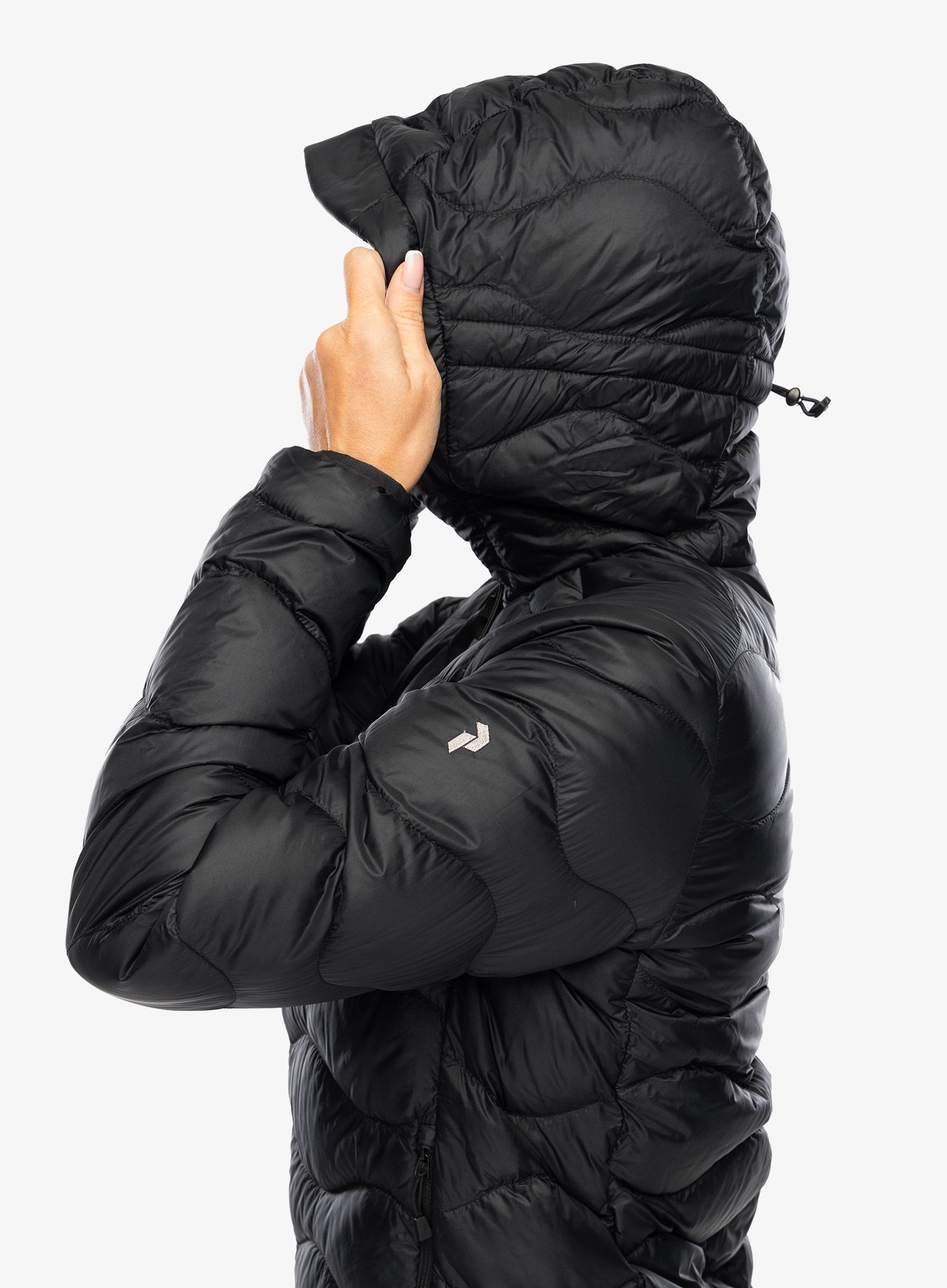 Dámský péřový kabát Peak Performance Helium Down Parka - black
