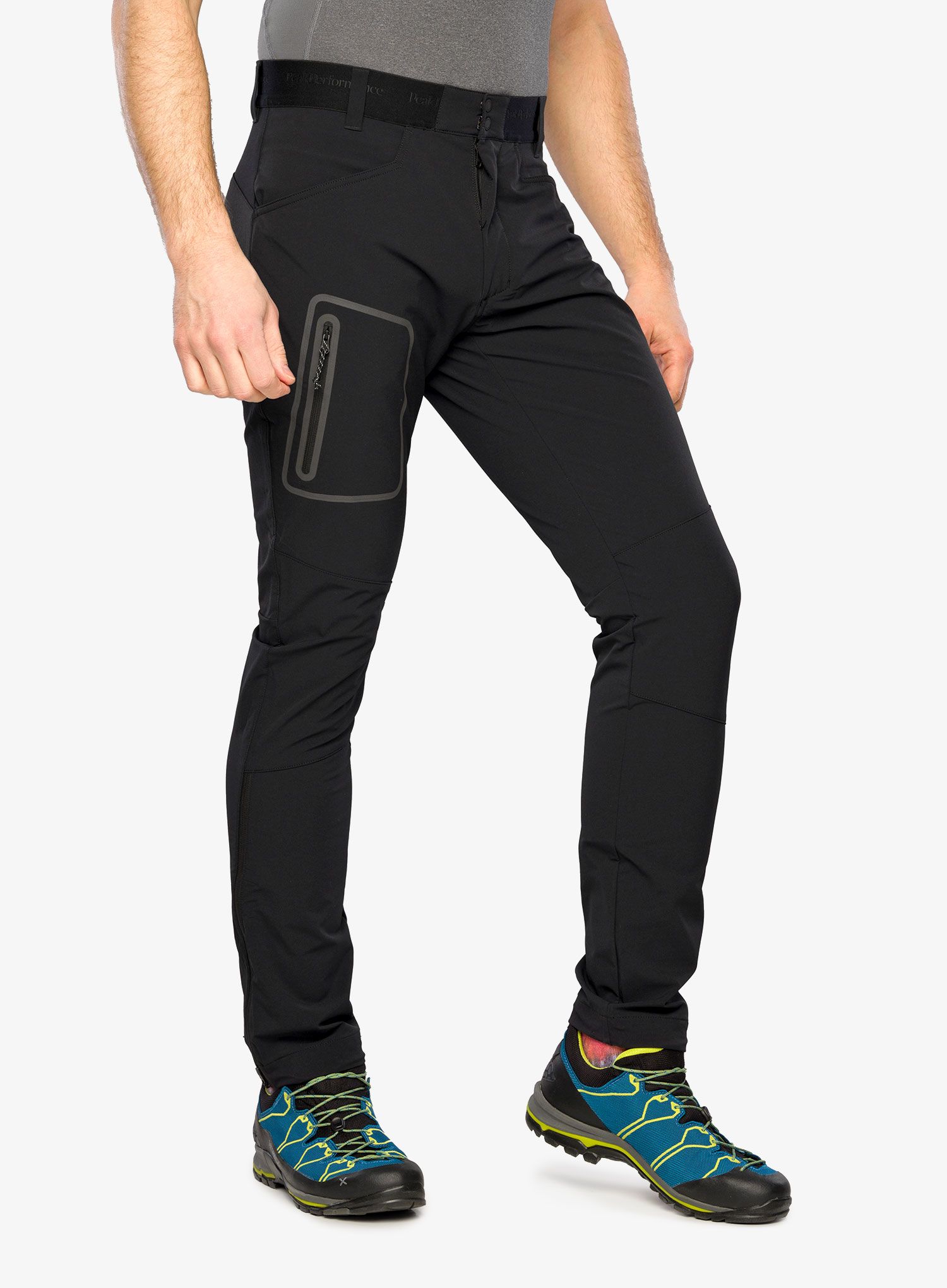 Softshell kalhoty Peak Performance Light SS Scale Pants - black