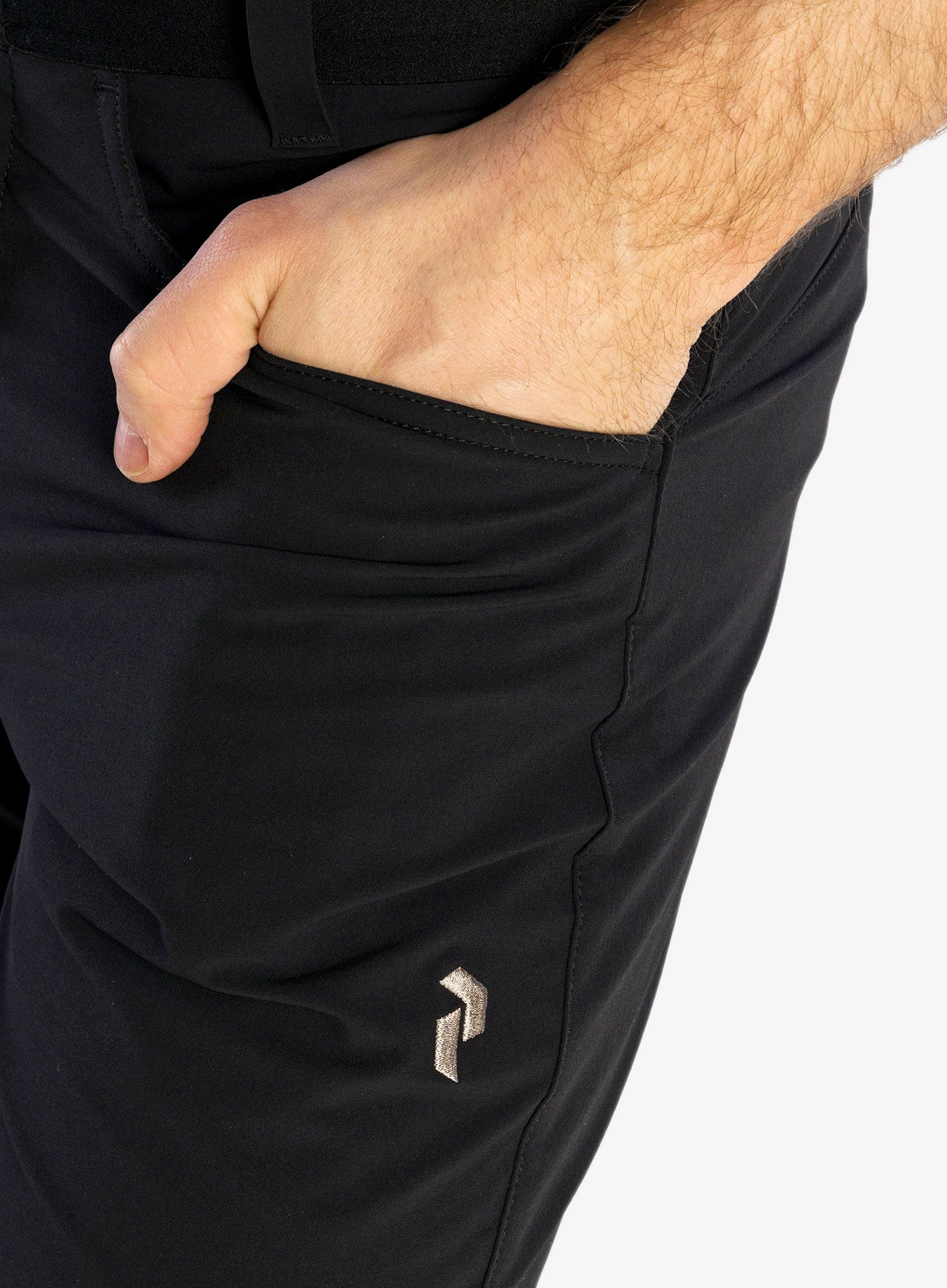 Softshell kalhoty Peak Performance Light SS Scale Pants - black