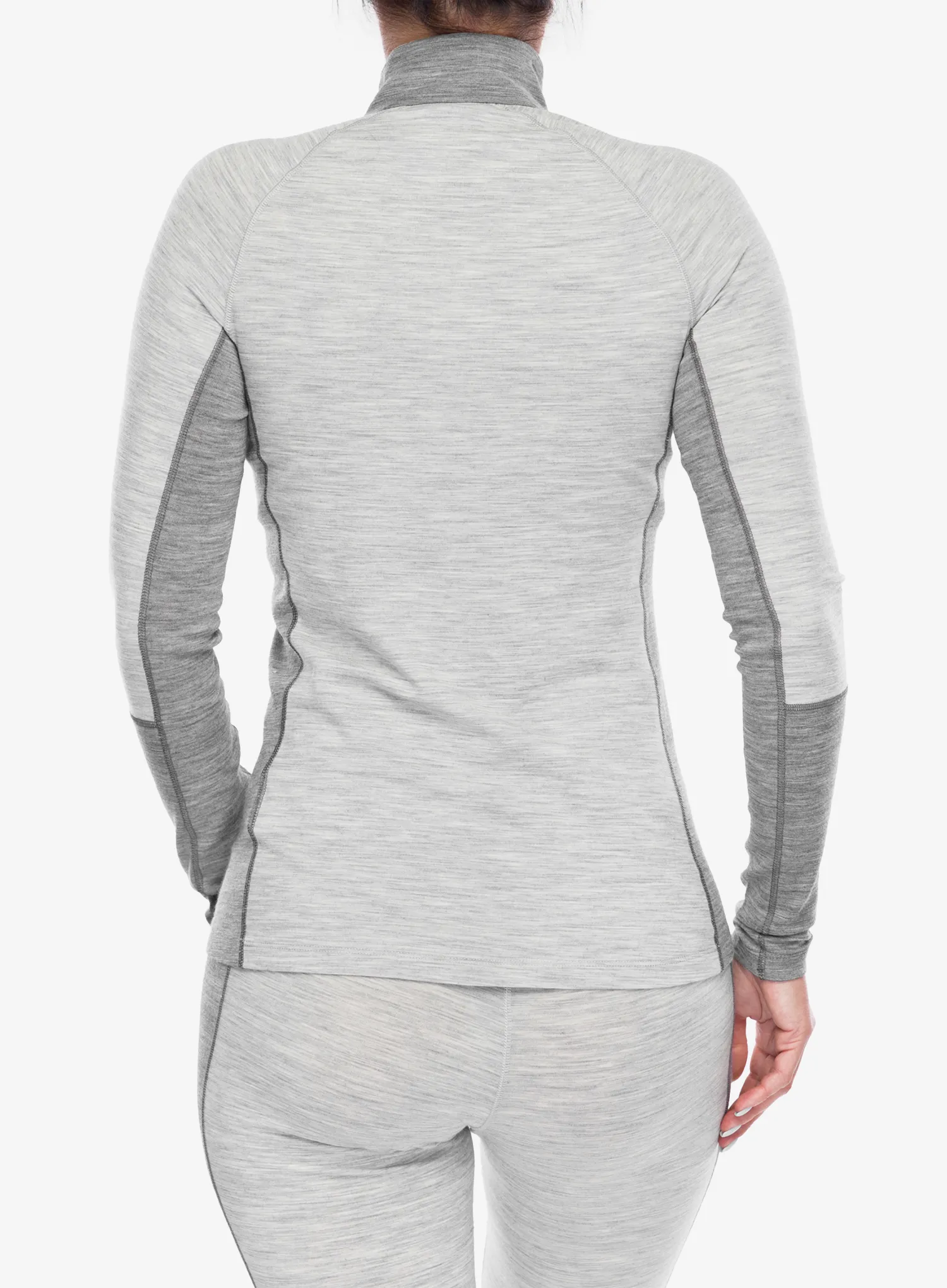 Dámská funkční mikina Peak Performance Magic Half Zip - med grey melange