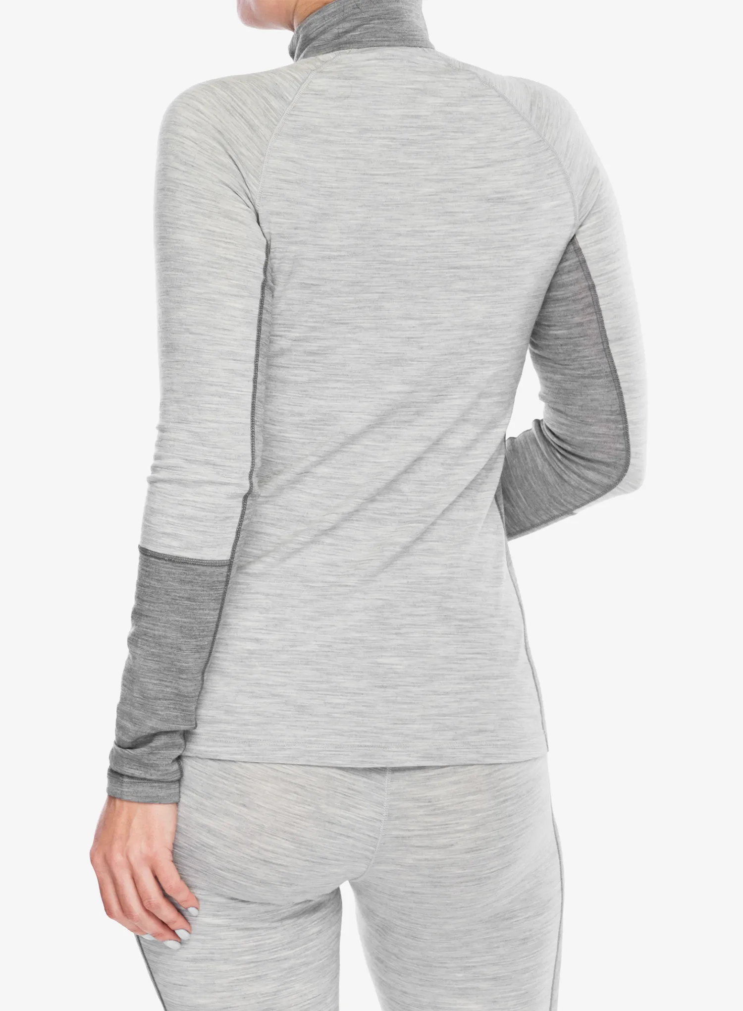 Dámská funkční mikina Peak Performance Magic Half Zip - med grey melange