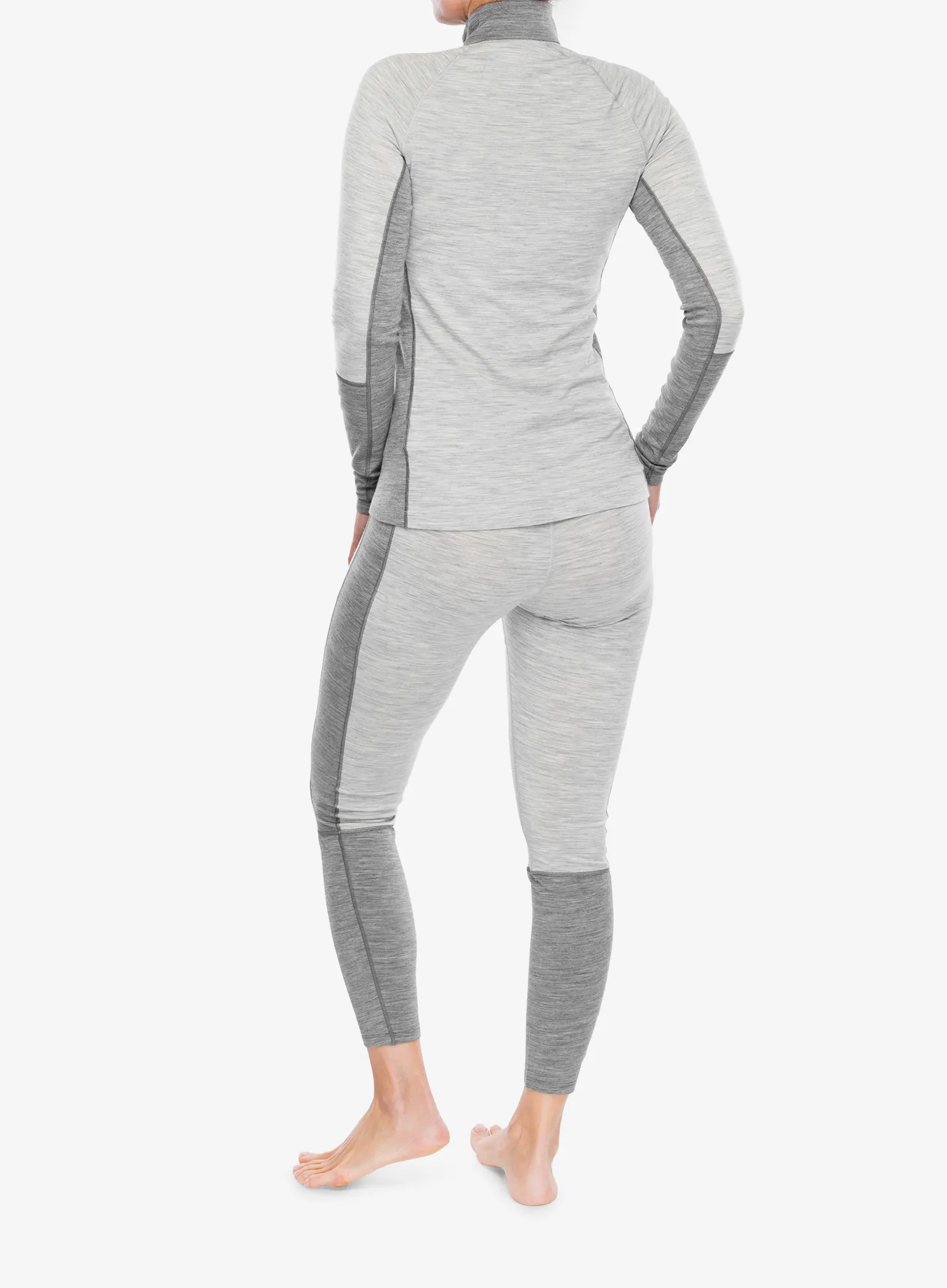 Dámská funkční mikina Peak Performance Magic Half Zip - med grey melange