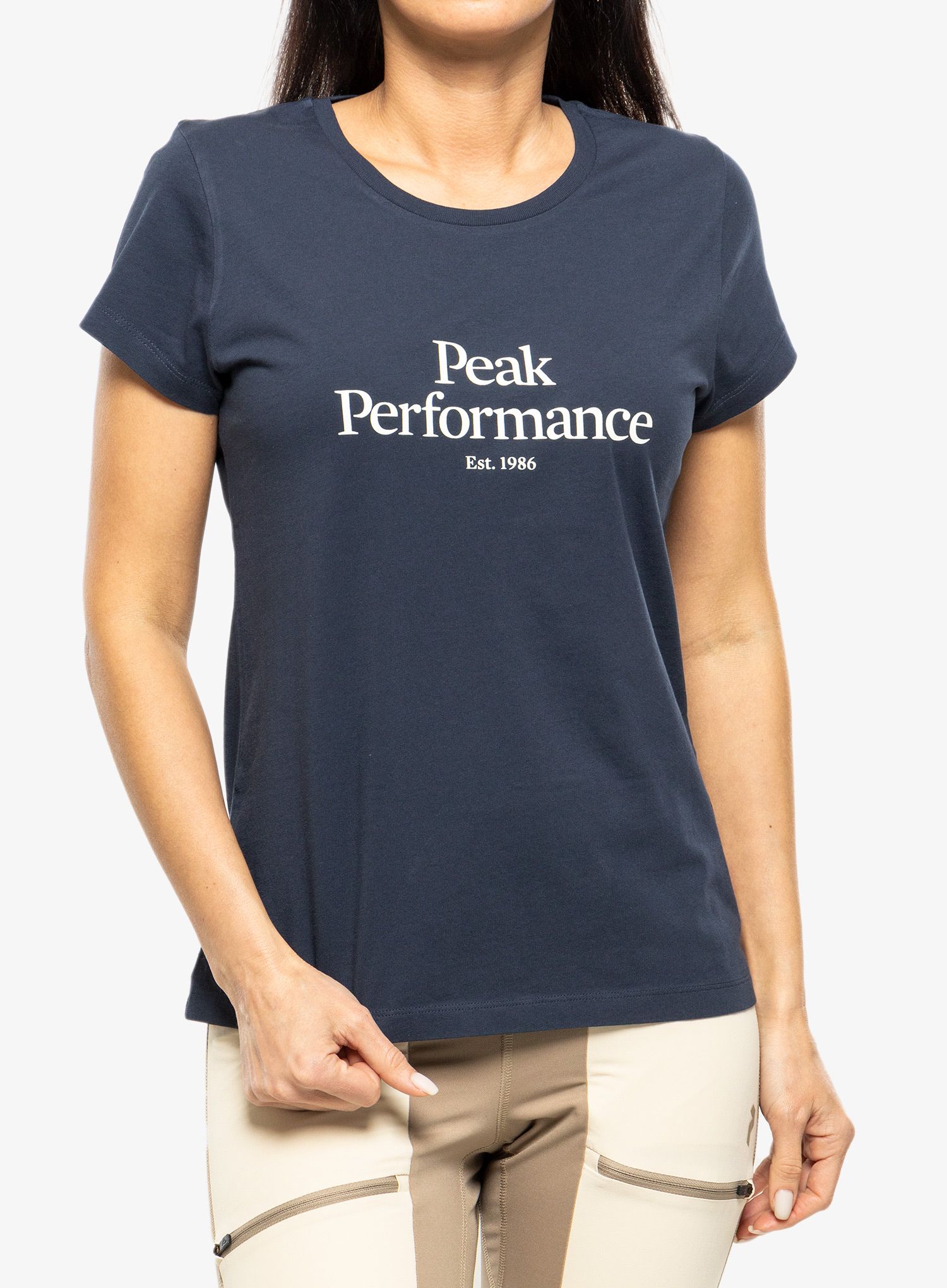 Dámské tričko Peak Performance Original Tee - blue shadow