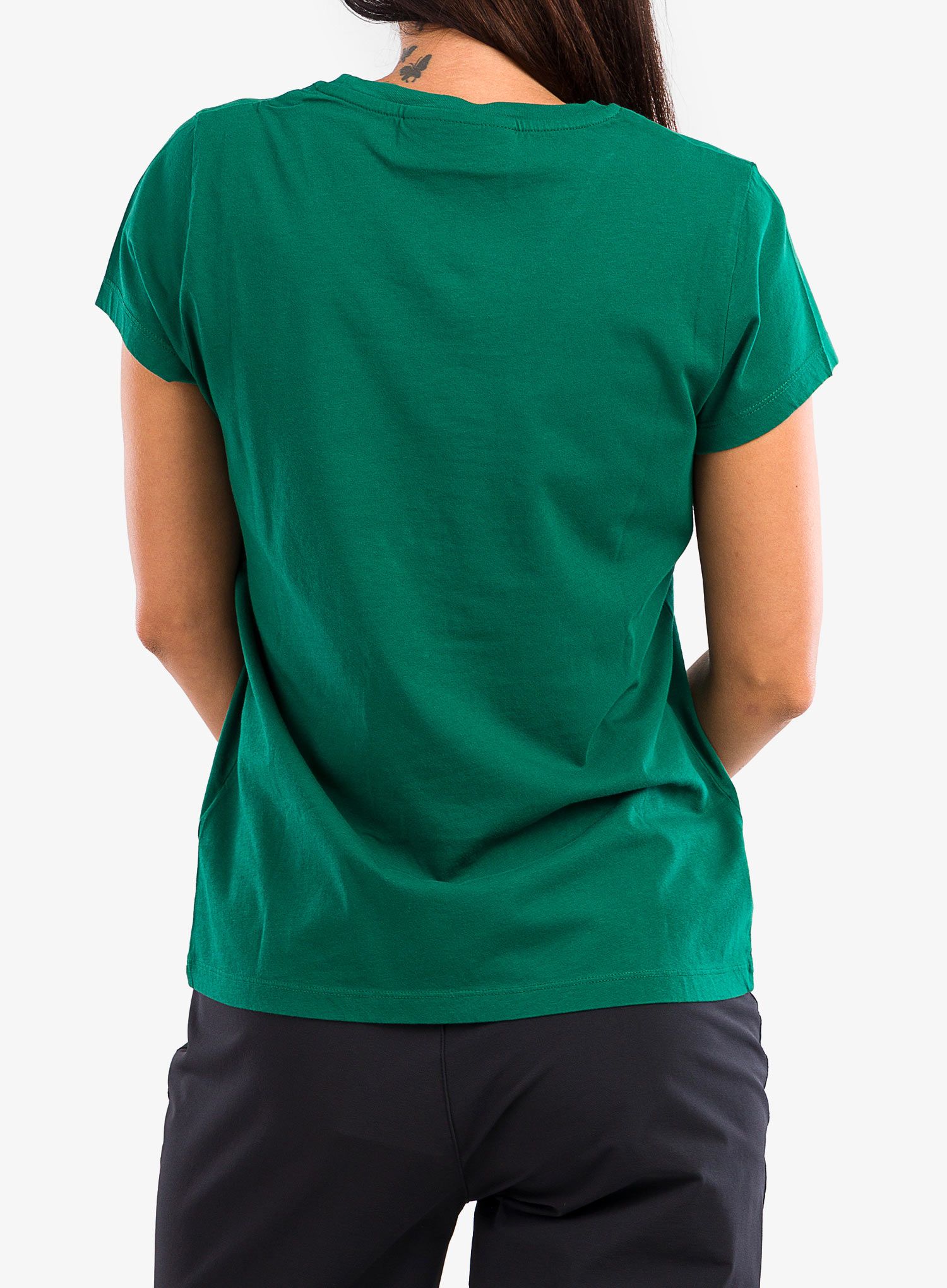 Dámské bavlněné tričko Peak Performance Original Tee - green ivy