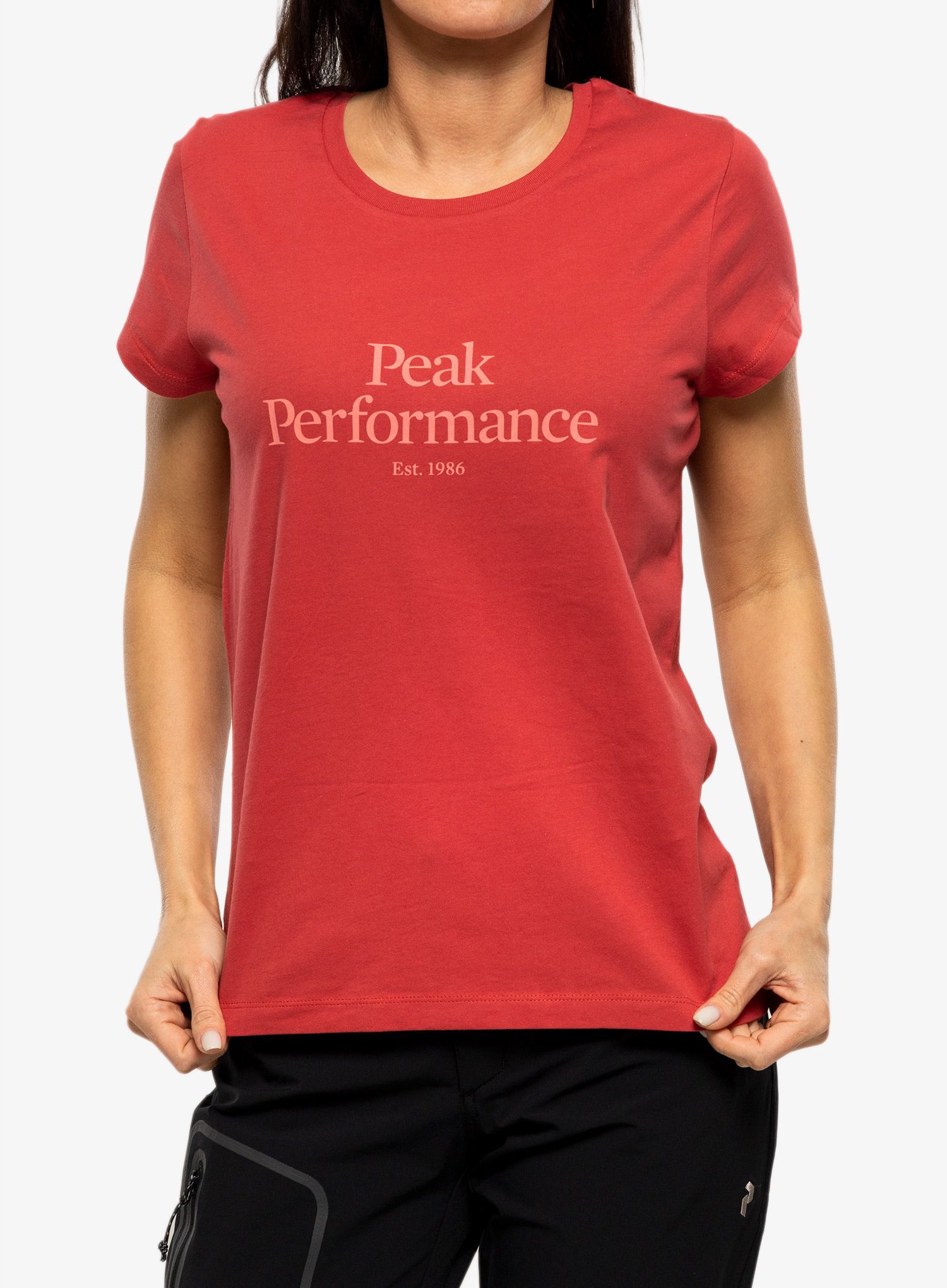 Dámské tričko Peak Performance Original Tee - softer red
