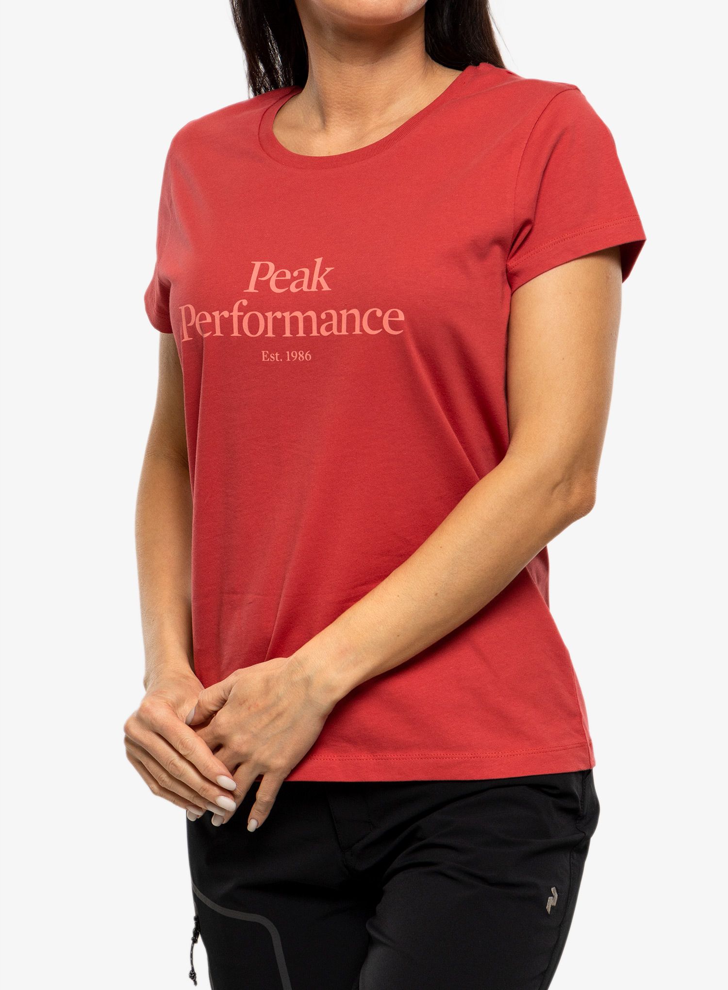 Dámské tričko Peak Performance Original Tee - softer red