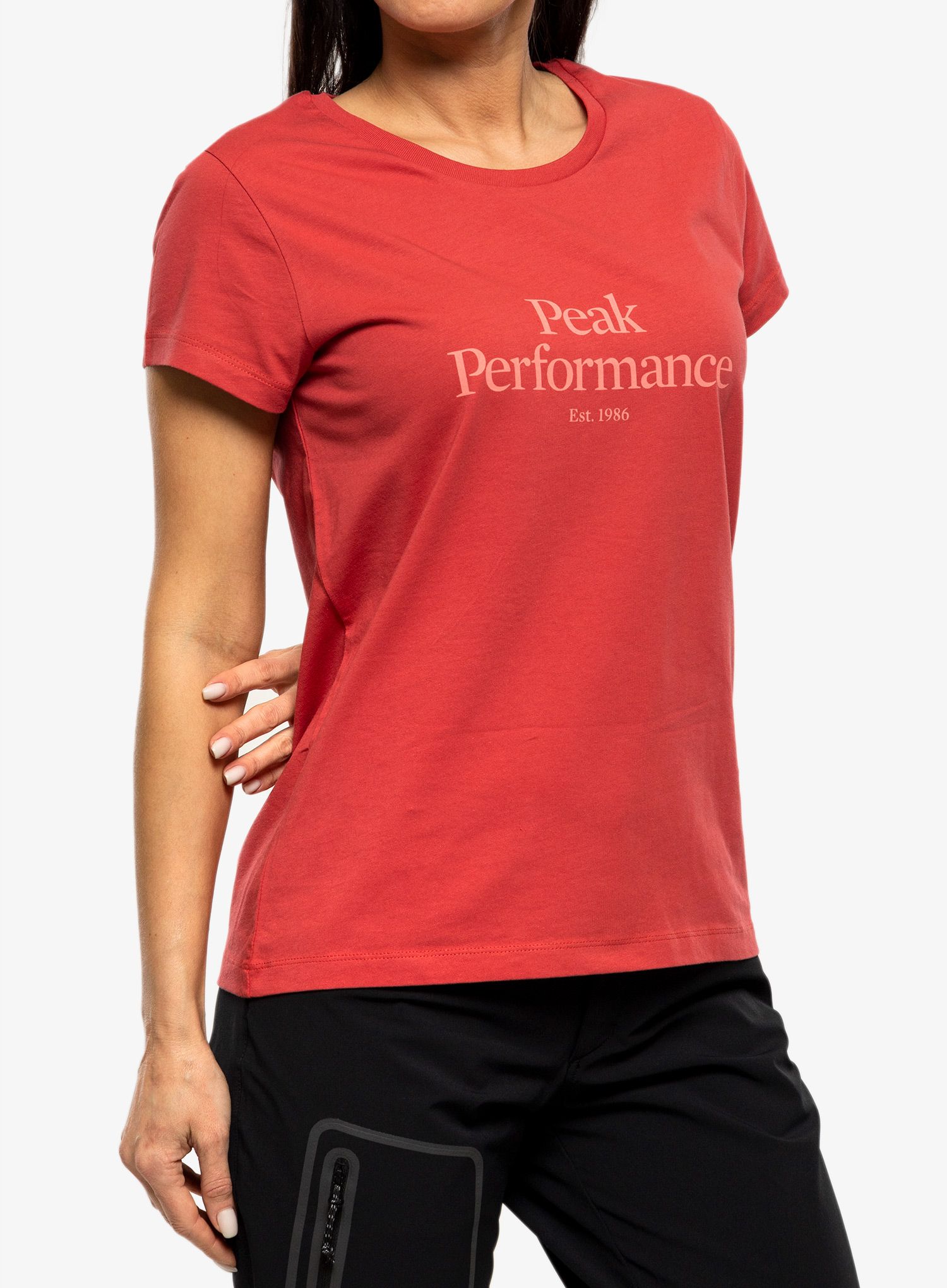 Dámské tričko Peak Performance Original Tee - softer red