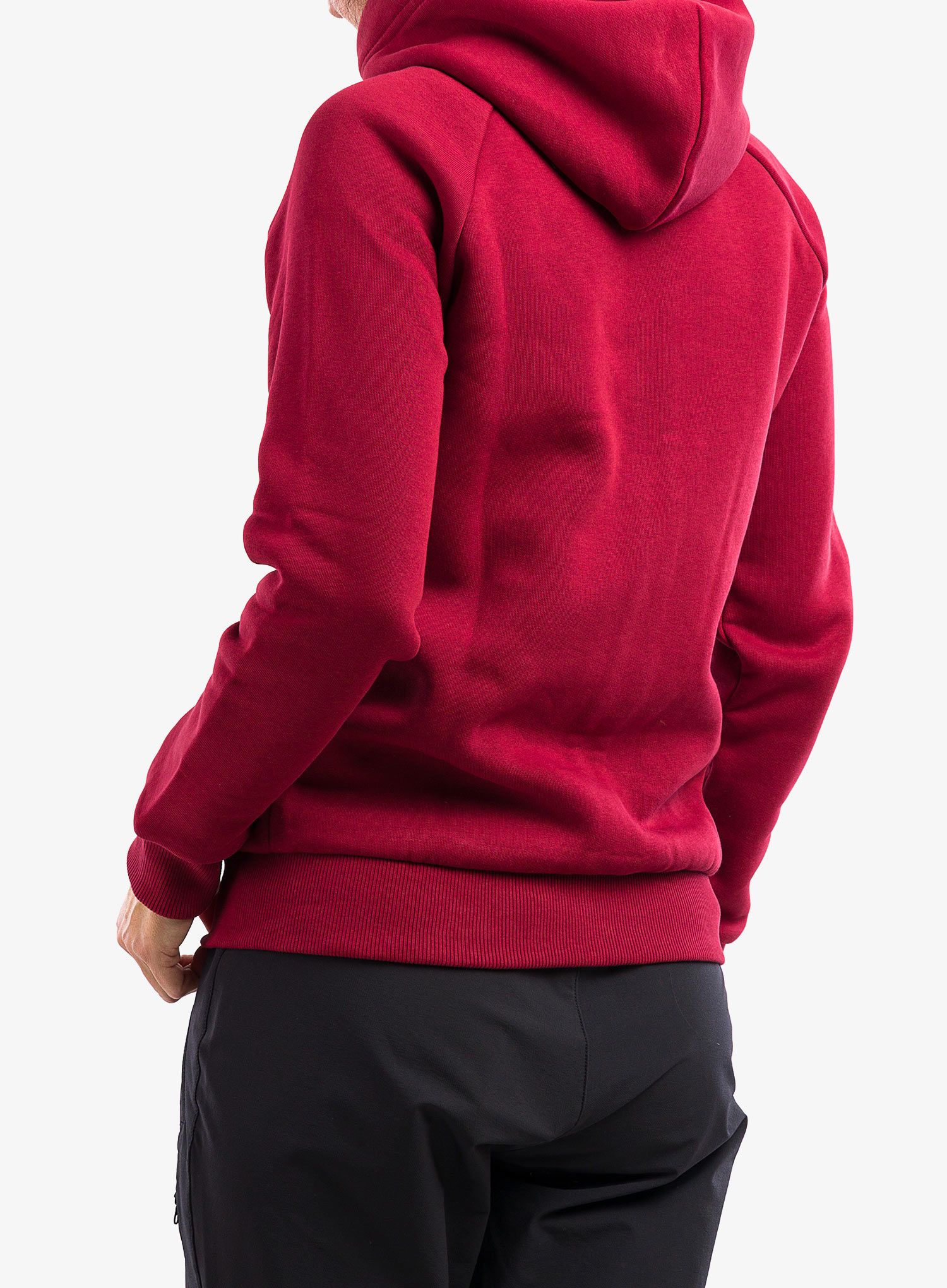 Dámská mikina Peak Performance Original Zip Hood - rogue red