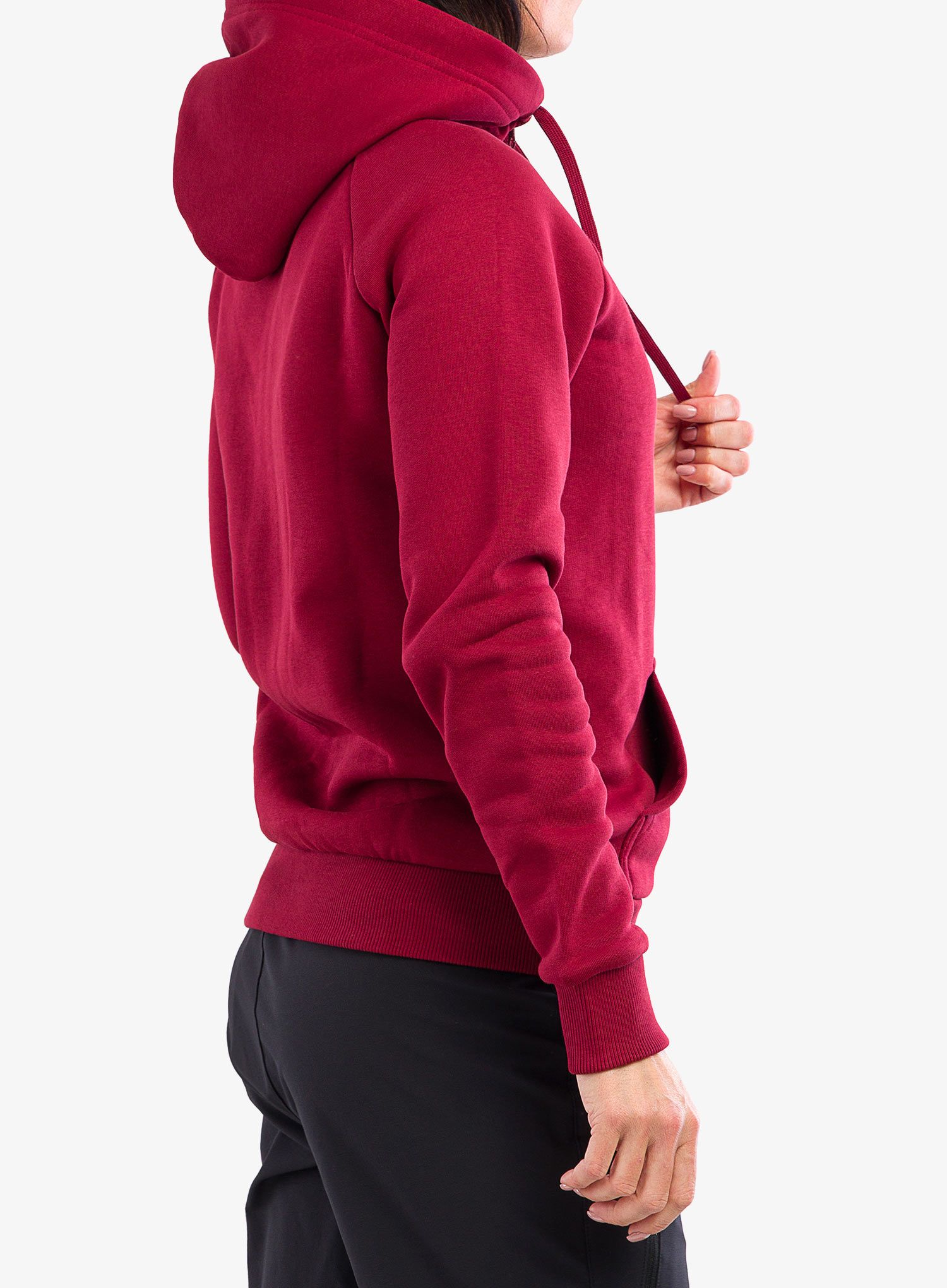 Dámská mikina Peak Performance Original Zip Hood - rogue red