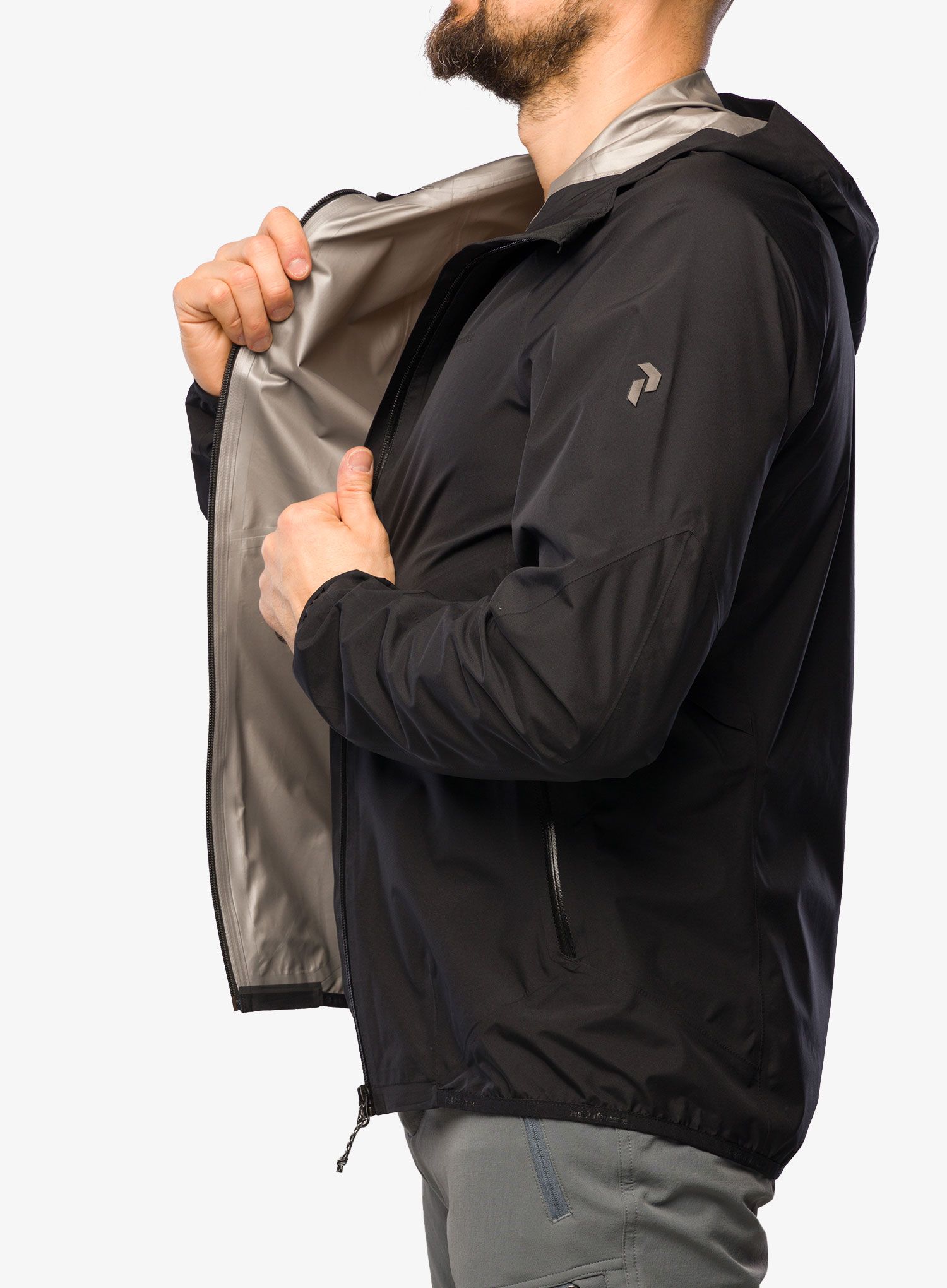 Pánská bunda Peak Performance Pac GORE-TEX Jacket - black
