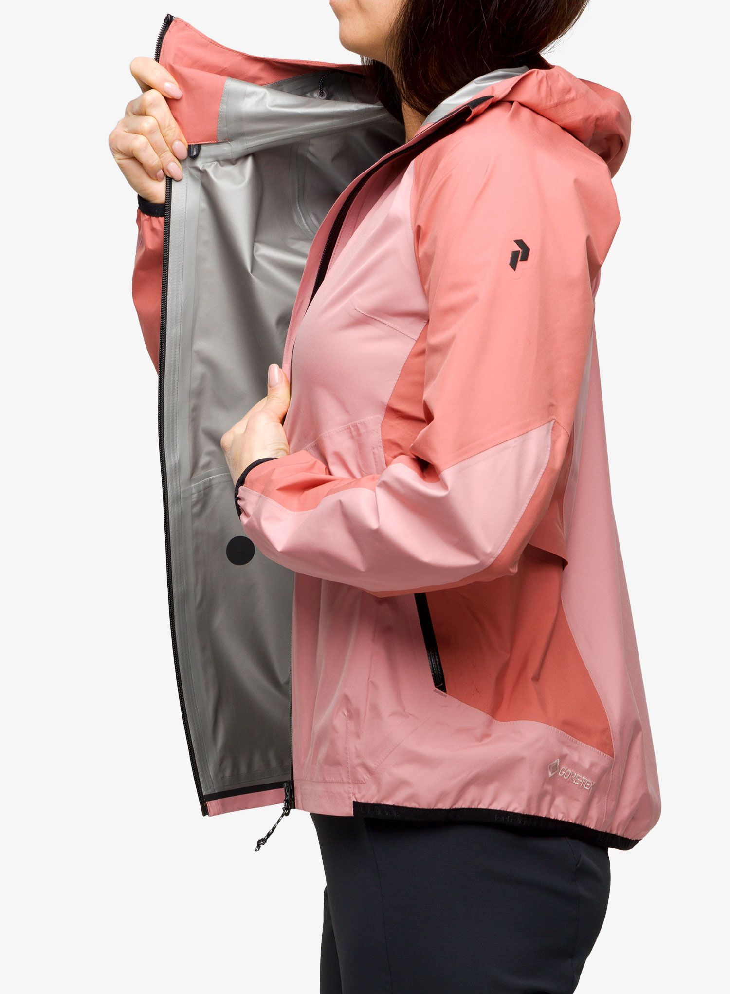 Dámská bunda Peak Performance Pac GORE-TEX Jacket - trek pink