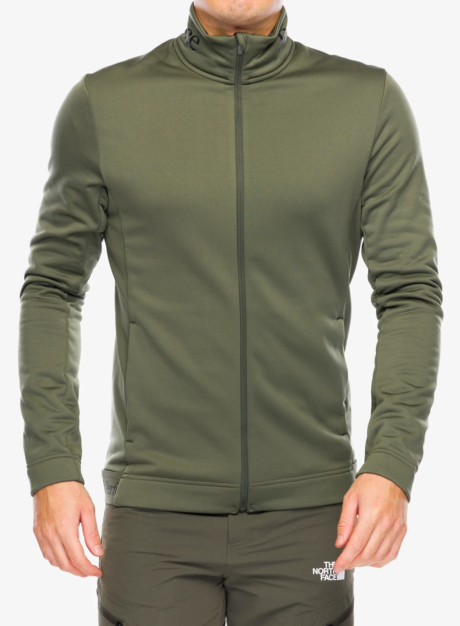 Mikina bez kapuce Peak Performance Rider Tech Zip Jacket - pine needle