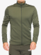 Mikina bez kapuce Peak Performance Rider Tech Zip Jacket - pine needle