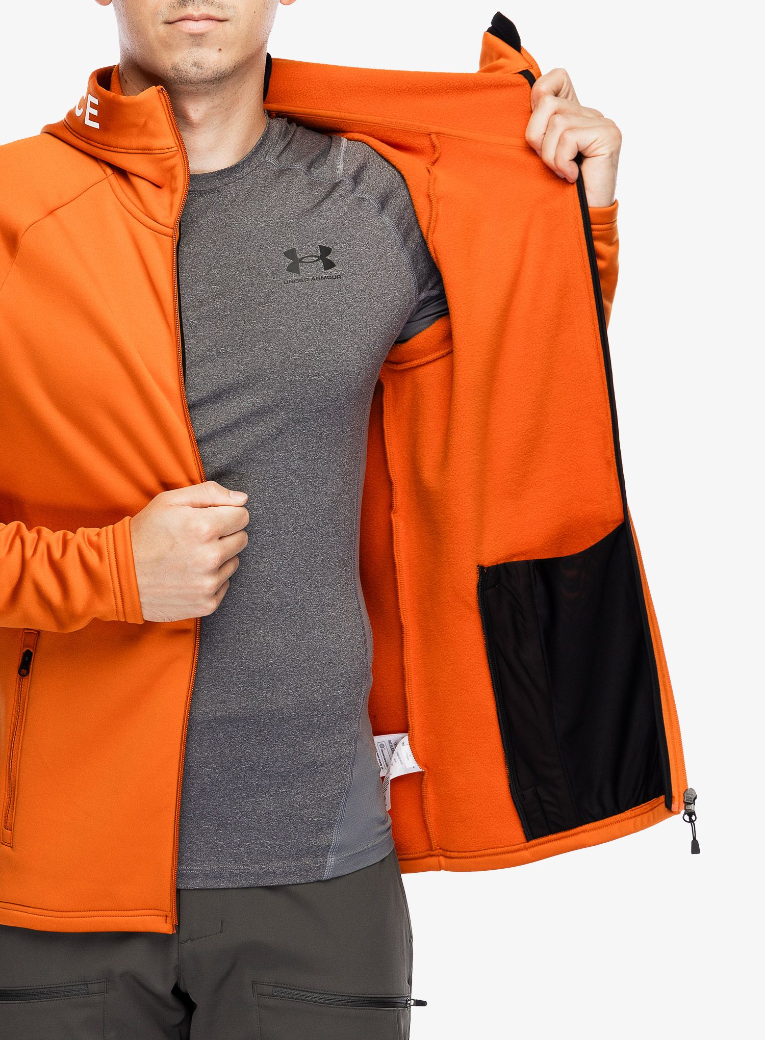 Mikina se zipem Peak Performance Rider Zip Hood - gold flame/gold flame