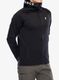Fleece mikina Peak Performance Rider Zip Hood - black