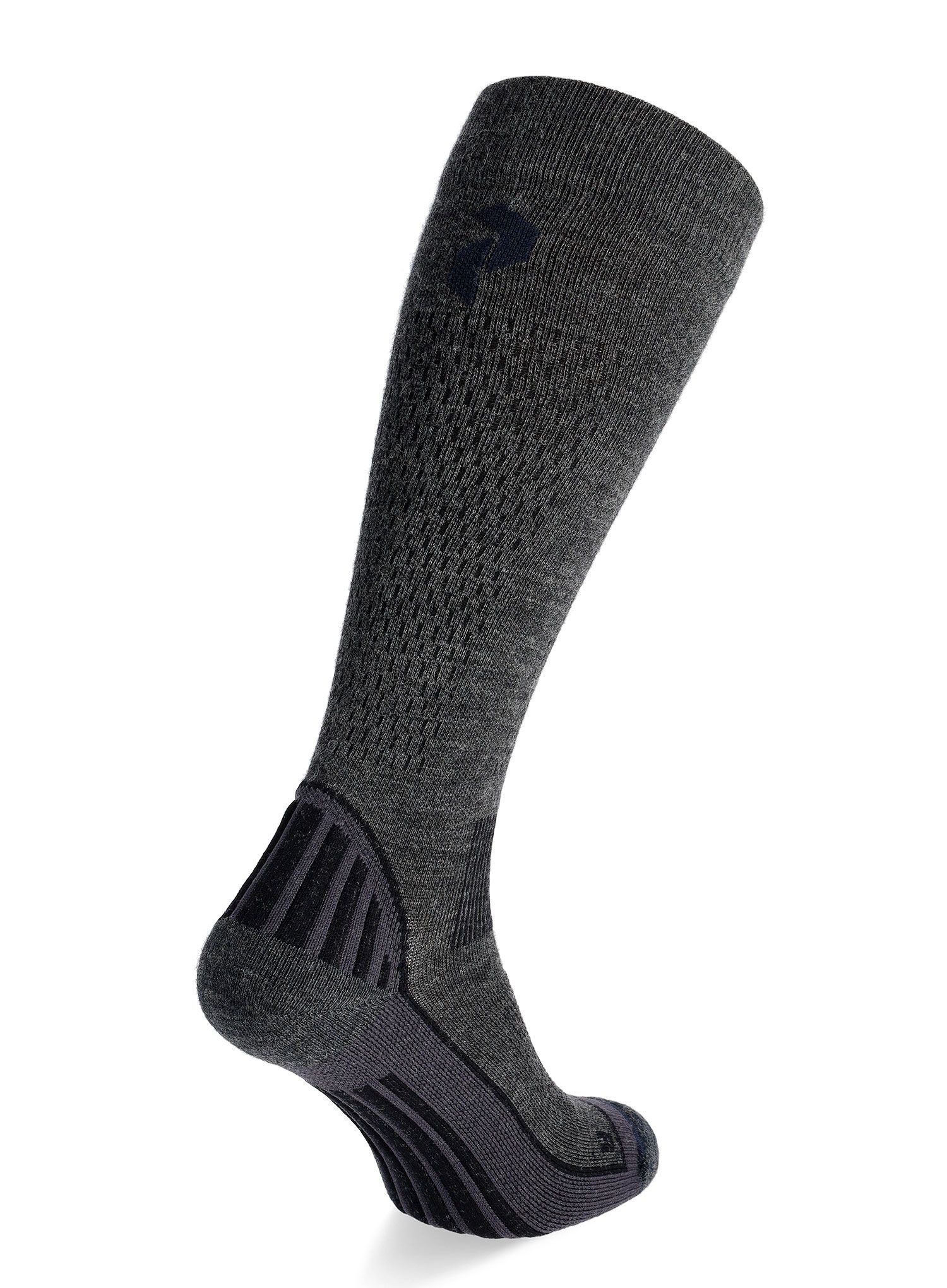 Lyžařské ponožky Peak Performance Ski Sock - grey melange/blue shadow