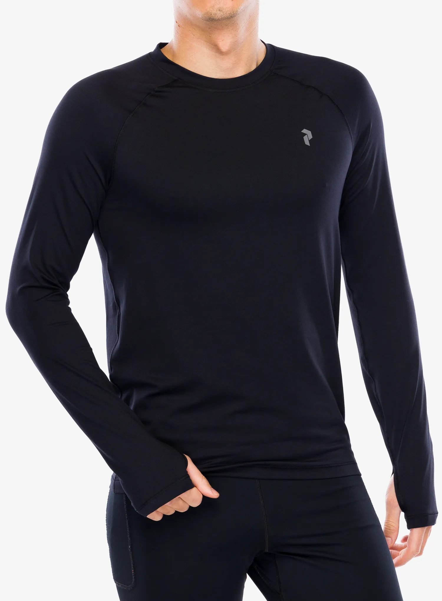 Funkční mikina Peak Performance Spirit Crew - blk
