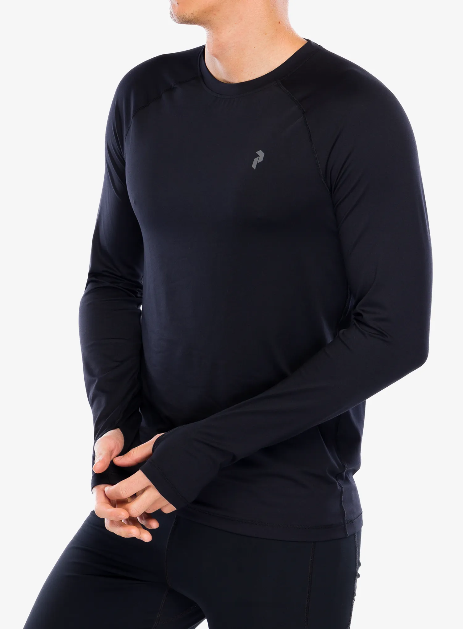 Funkční mikina Peak Performance Spirit Crew - blk