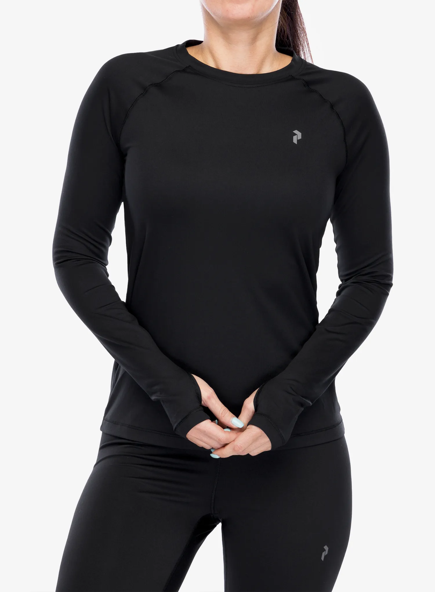 Dámská funkční mikina Peak Performance Spirit Crew - blk