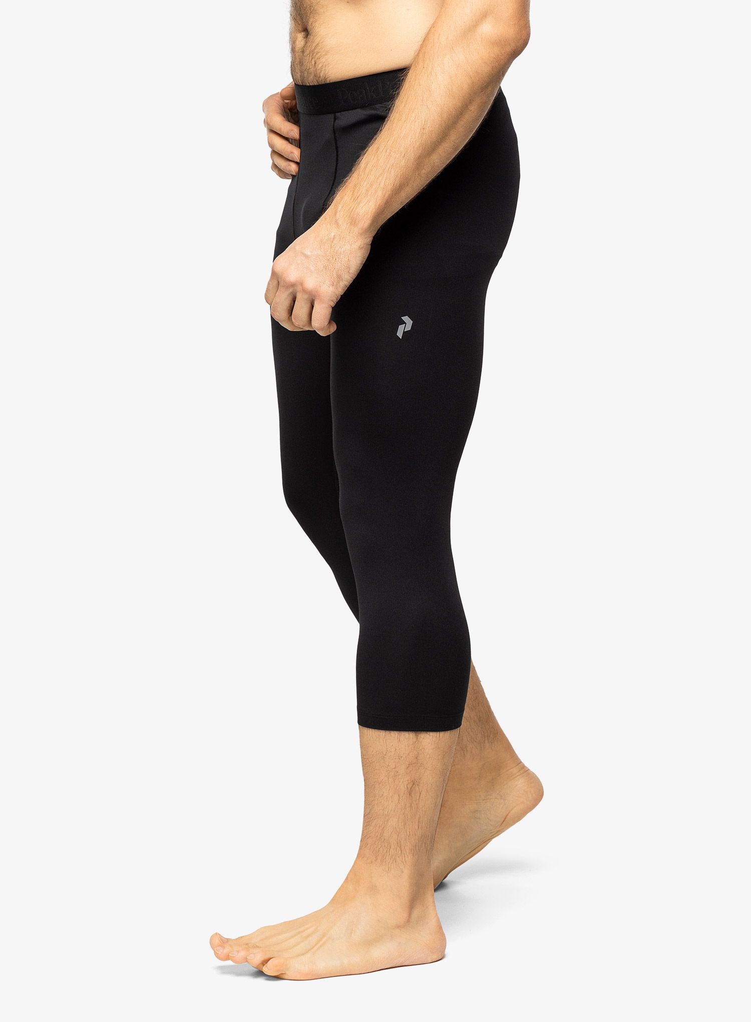 Termoaktivní legíny Peak Performance Spirit Short Johns - black