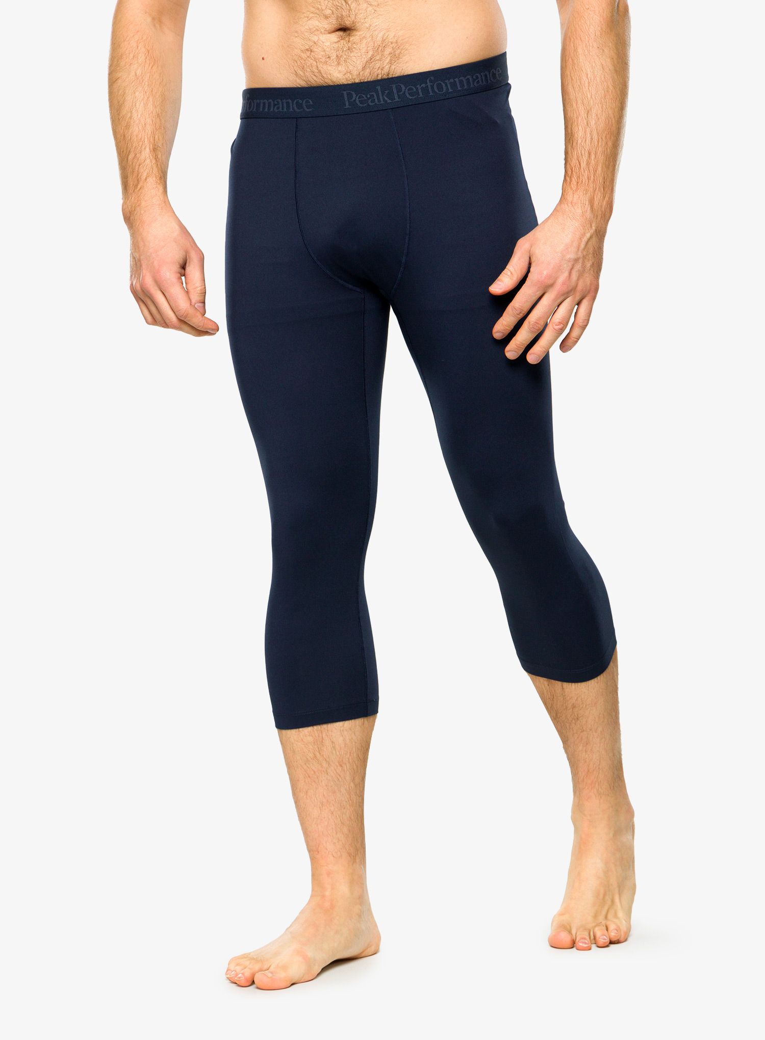 Termoaktivní legíny Peak Performance Spirit Short Johns - blue shadow