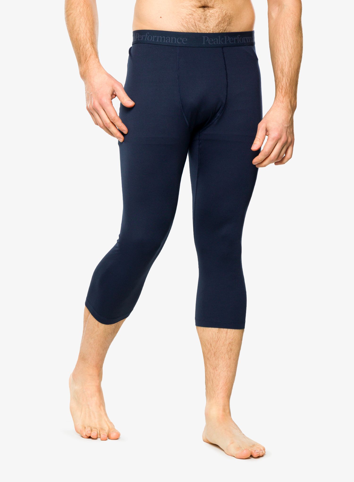 Termoaktivní legíny Peak Performance Spirit Short Johns - blue shadow