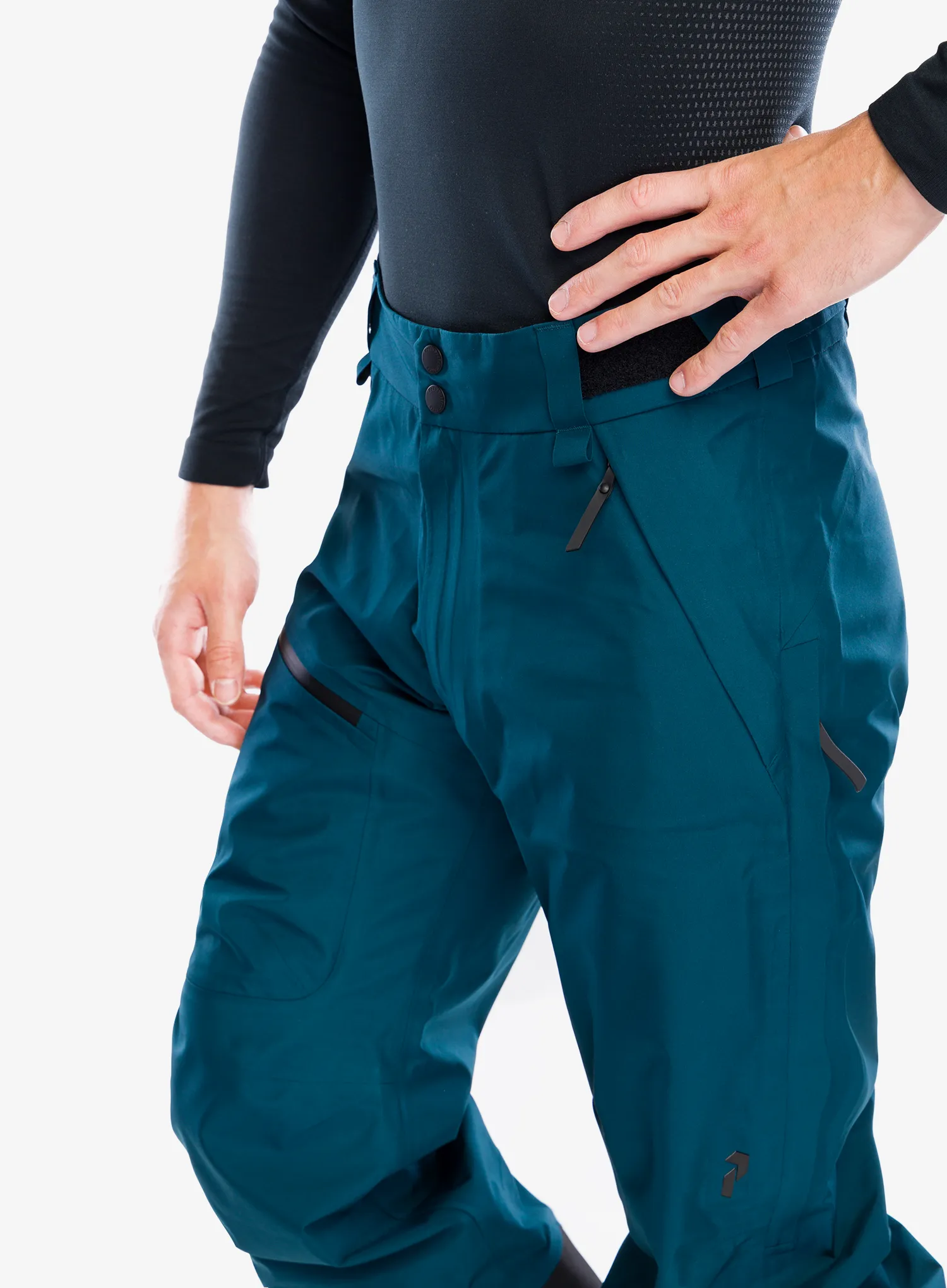 Lyžařské kalhoty Peak Performance Vertical GORE-TEX 3L Pants - infinity teel