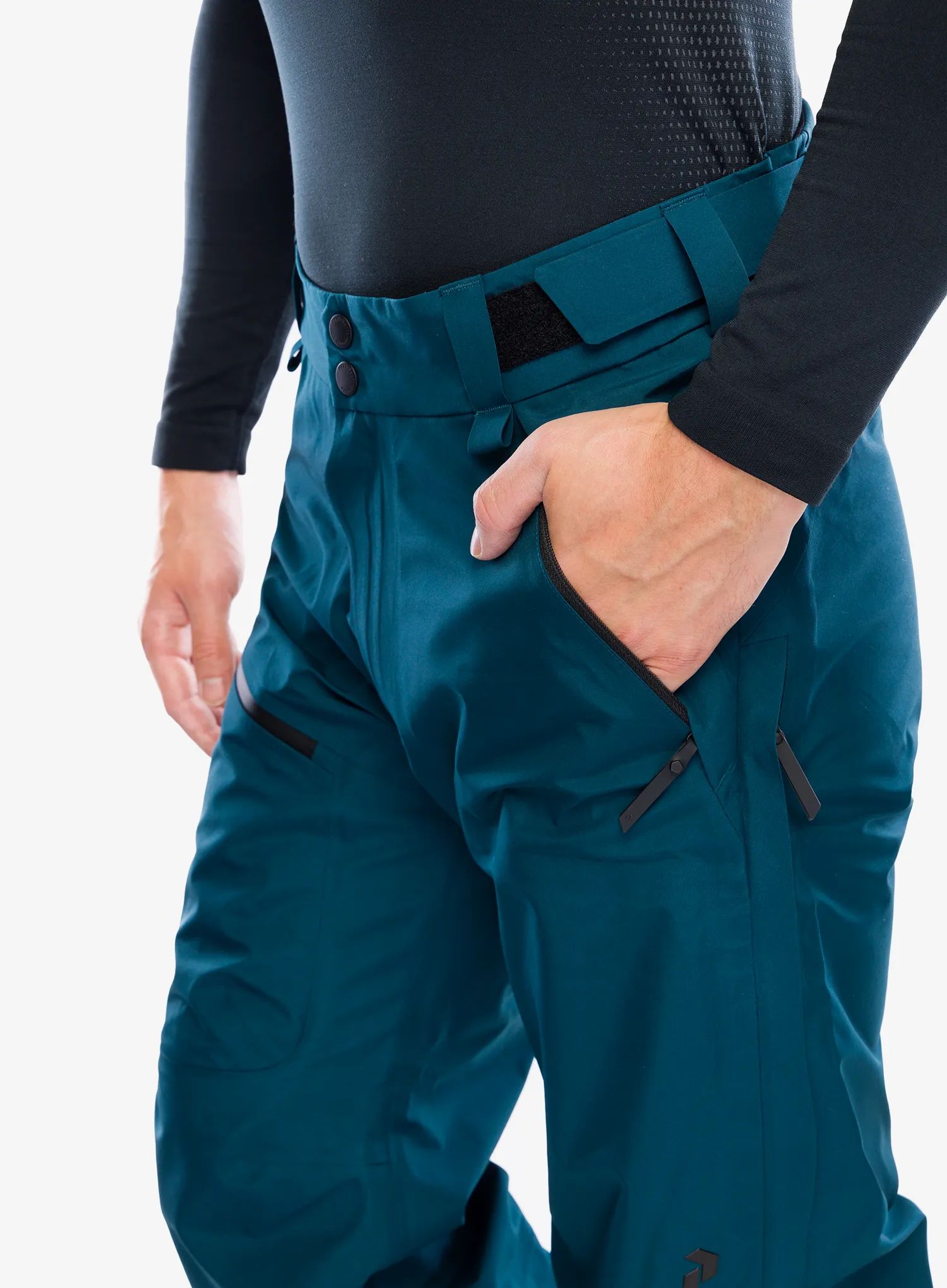Lyžařské kalhoty Peak Performance Vertical GORE-TEX 3L Pants - infinity teel