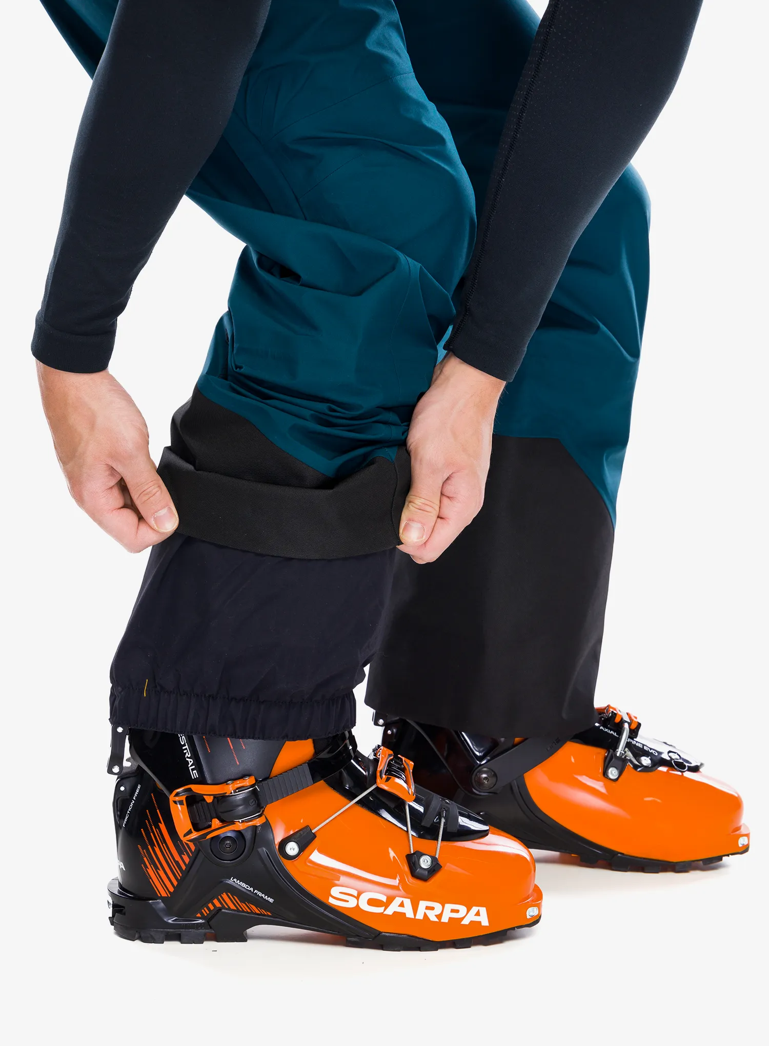Lyžařské kalhoty Peak Performance Vertical GORE-TEX 3L Pants - infinity teel