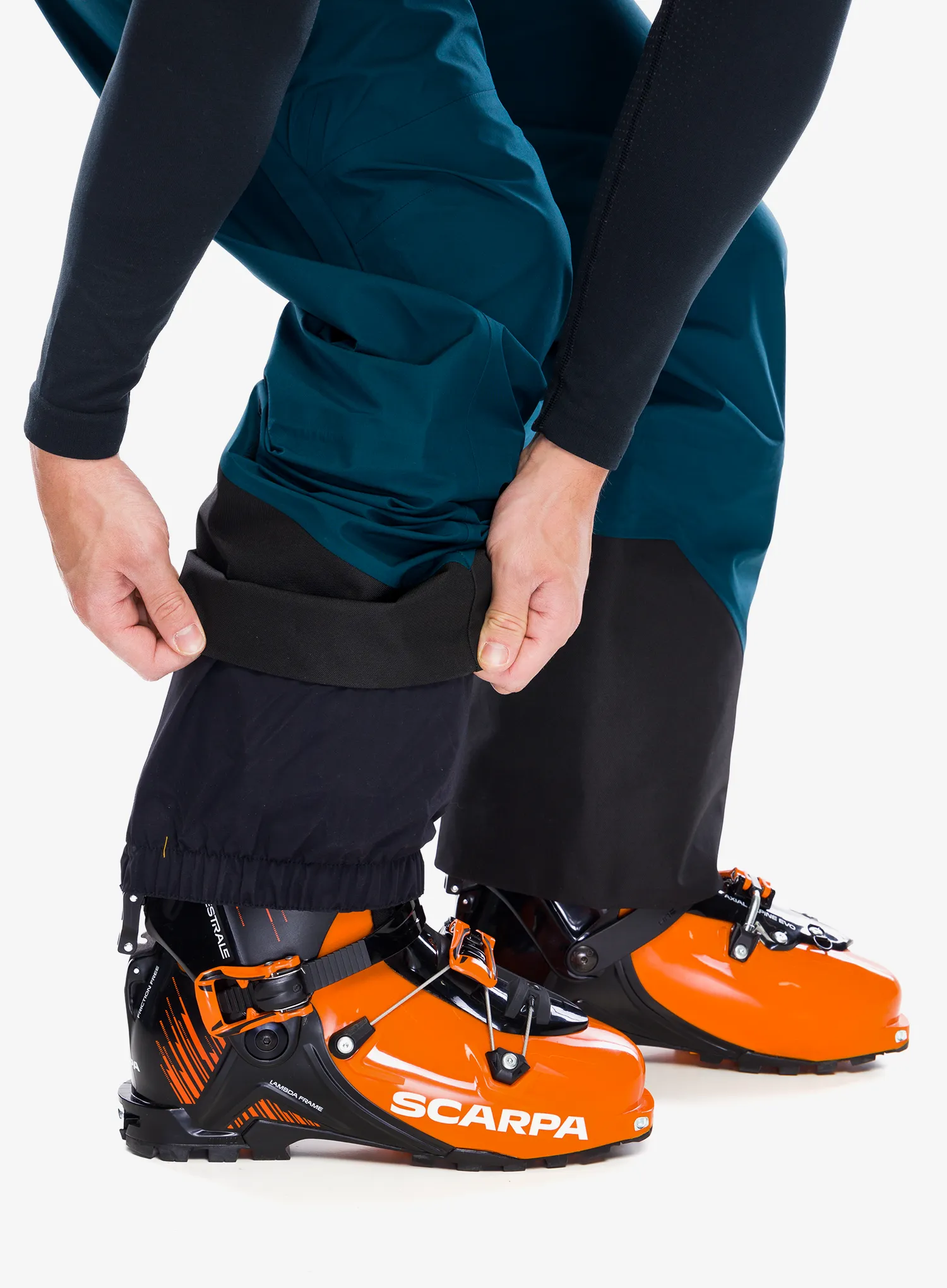 Lyžařské kalhoty Peak Performance Vertical GORE-TEX 3L Pants - infinity teel