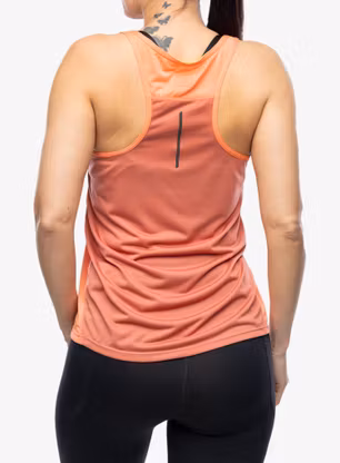 Běžecké tričko dámské Inov-8 Performance Vest - coral/dusty rose
