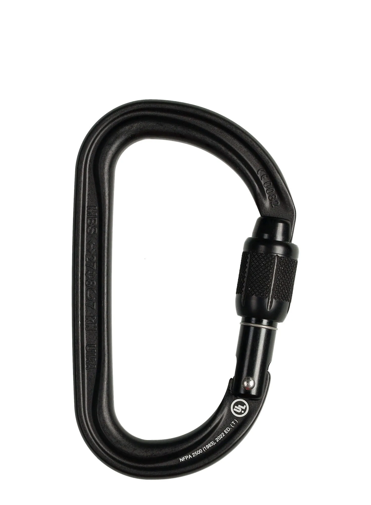 Karabina s pojistkou Petzl Am'D Screw-Lock - black