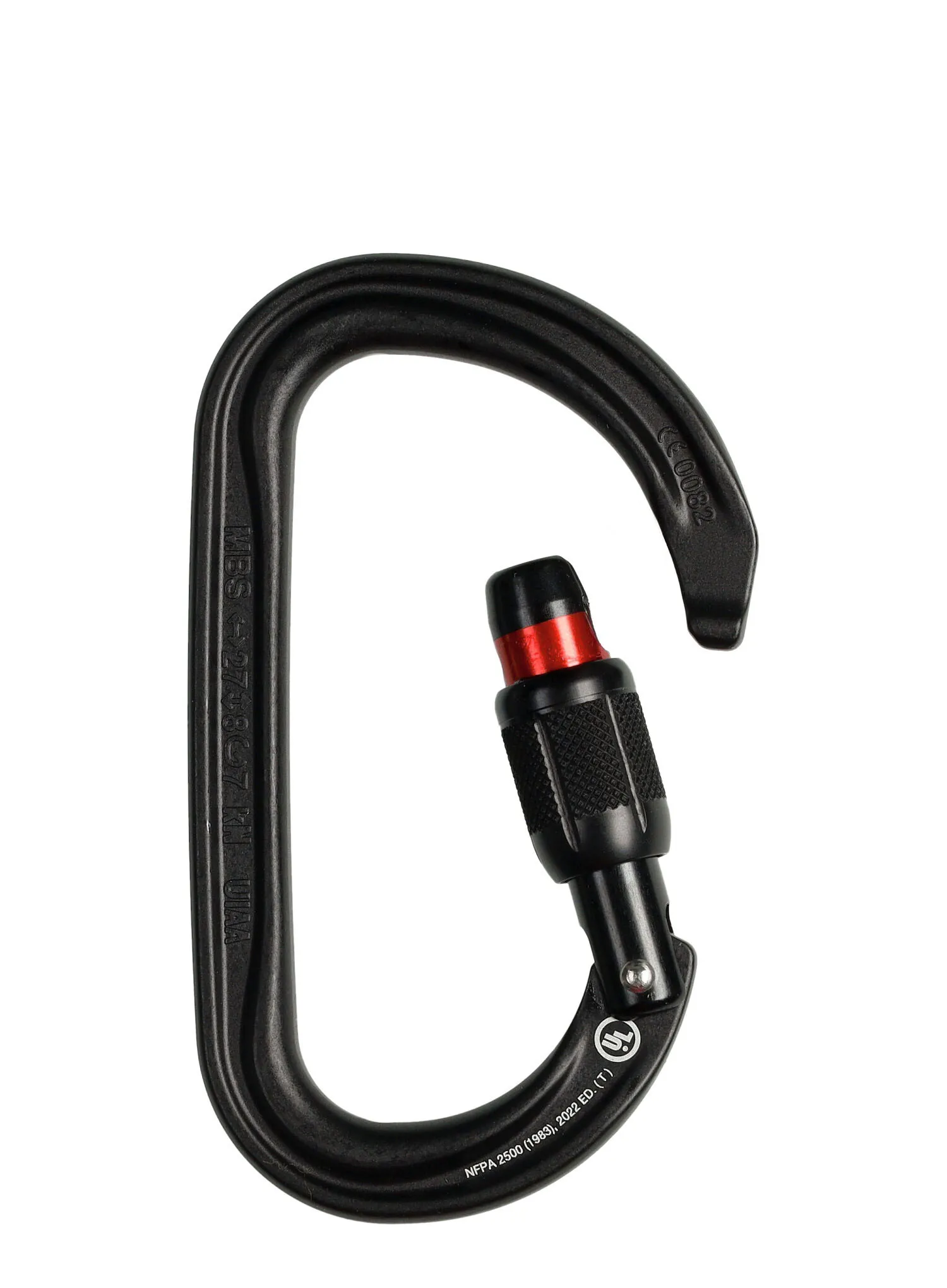 Karabina s pojistkou Petzl Am'D Screw-Lock - black