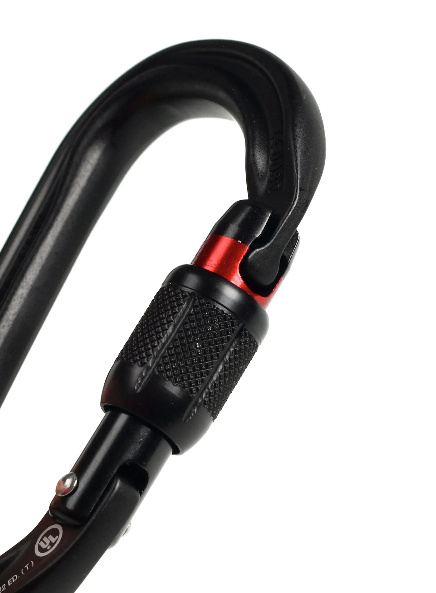 Karabina s pojistkou Petzl Am'D Screw-Lock - black