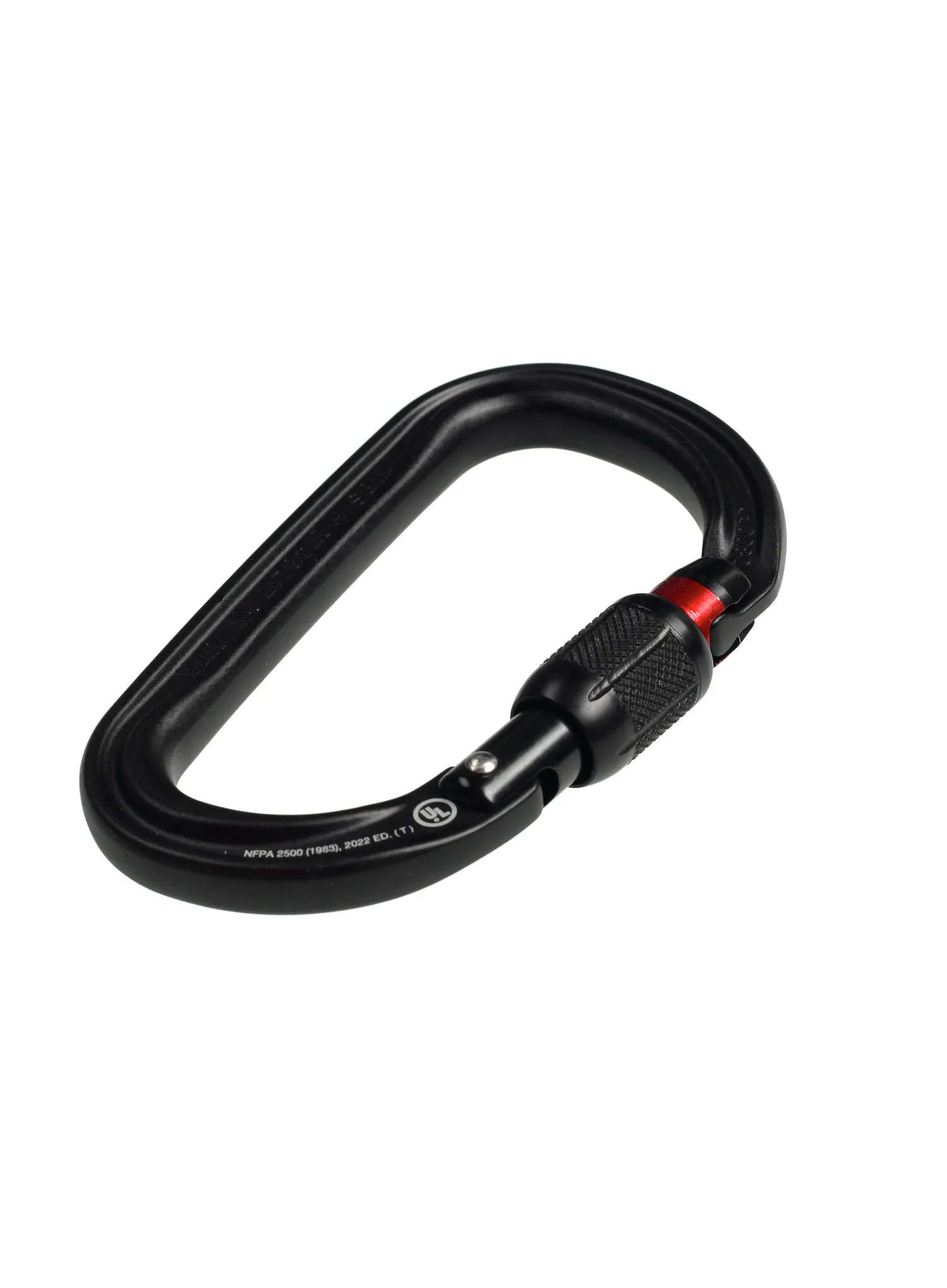 Karabina s pojistkou Petzl Am'D Screw-Lock - black