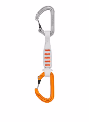 Expreska Petzl Ange Finesse 10 cm - orange/grey