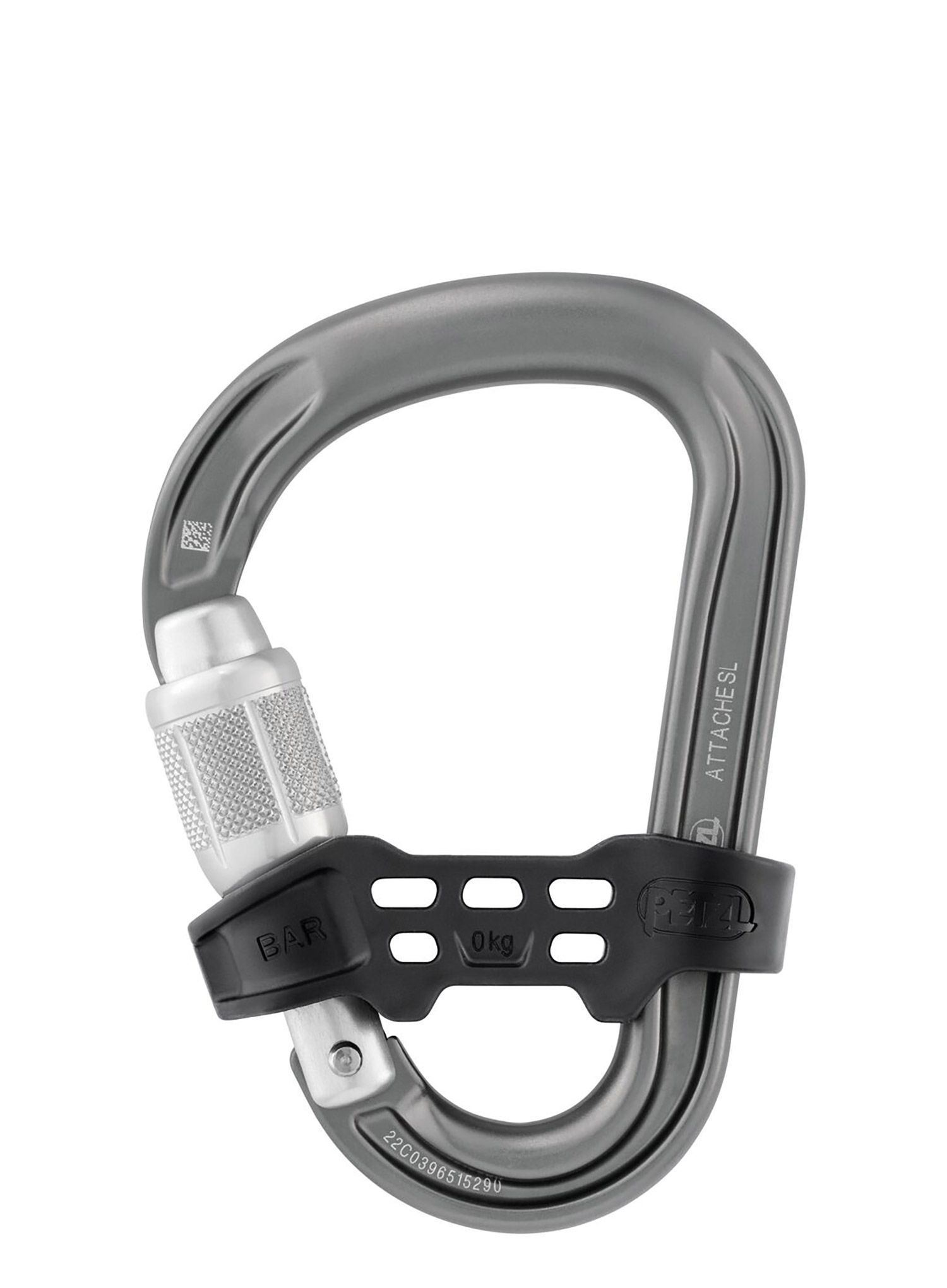 Horolezecká karabina Petzl Attache Bar Screw Lock