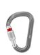 Karabina Petzl Attache Screw-Lock - gray