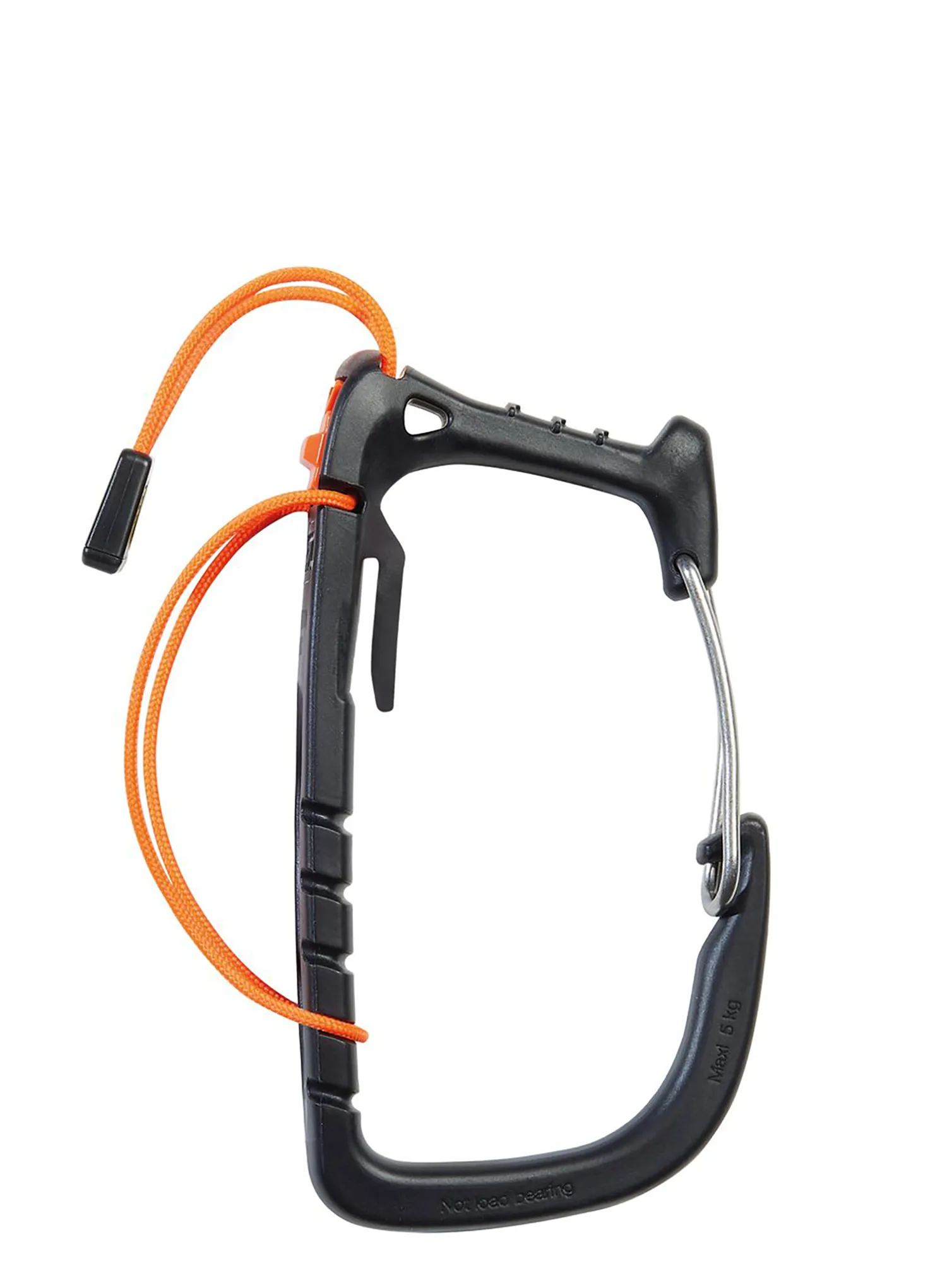 Nosič materiálu ve tvaru karabiny Petzl Caritool Evo - black