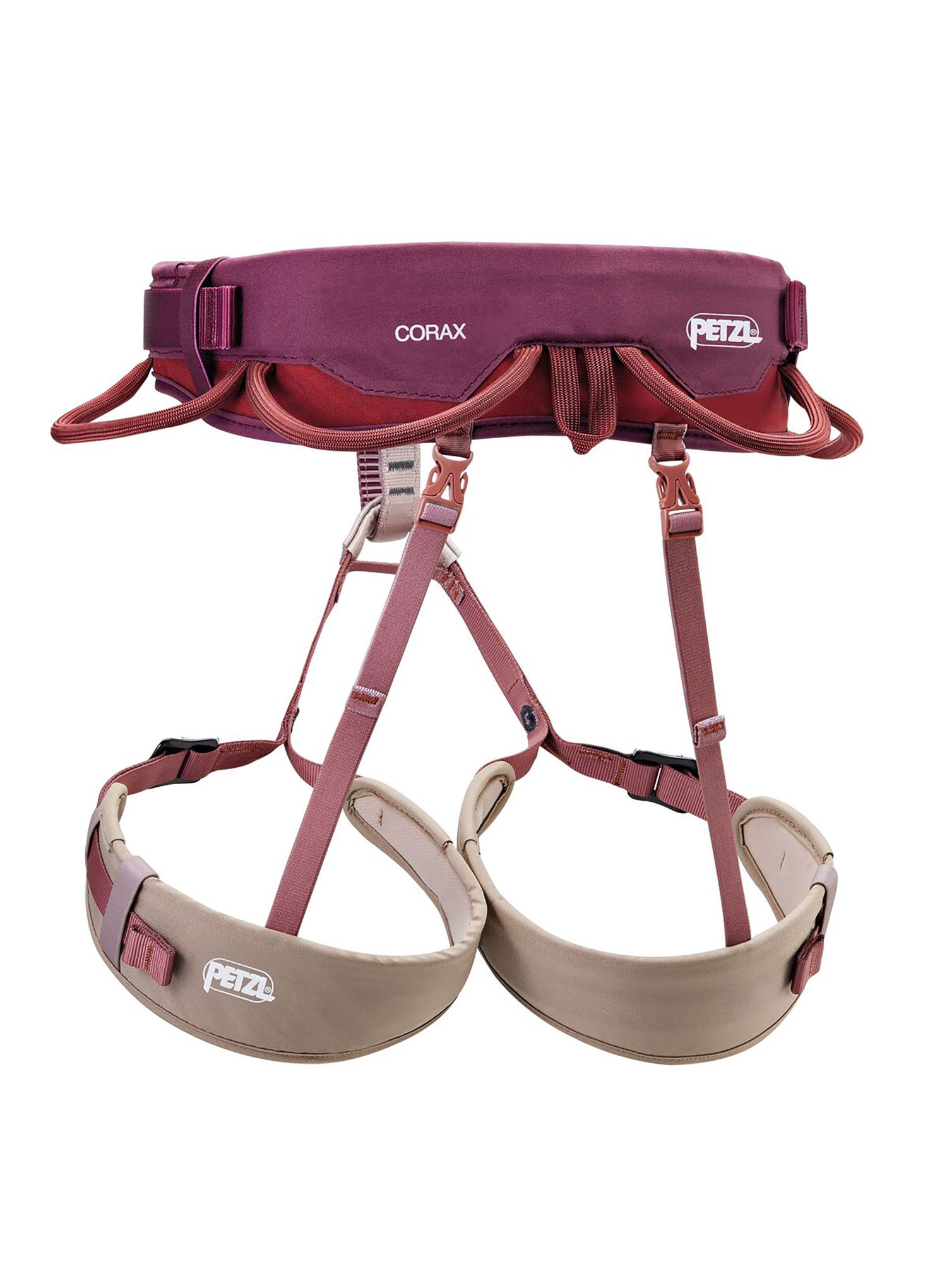Sedák Petzl Corax - dark red