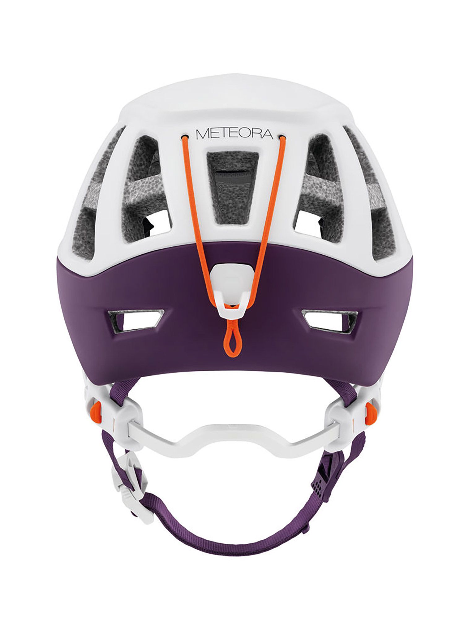 Dámská lezecká helma Petzl Meteora - white/purple