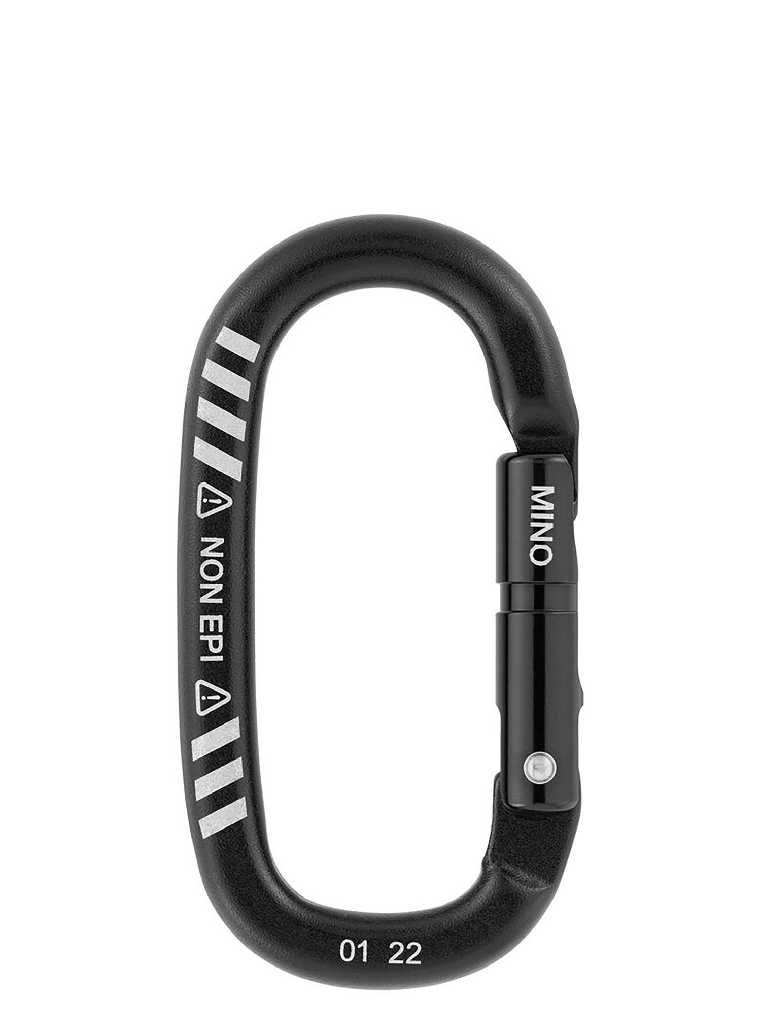 Nosič materiálu ve tvaru karabiny Petzl Mino With Accessories - black