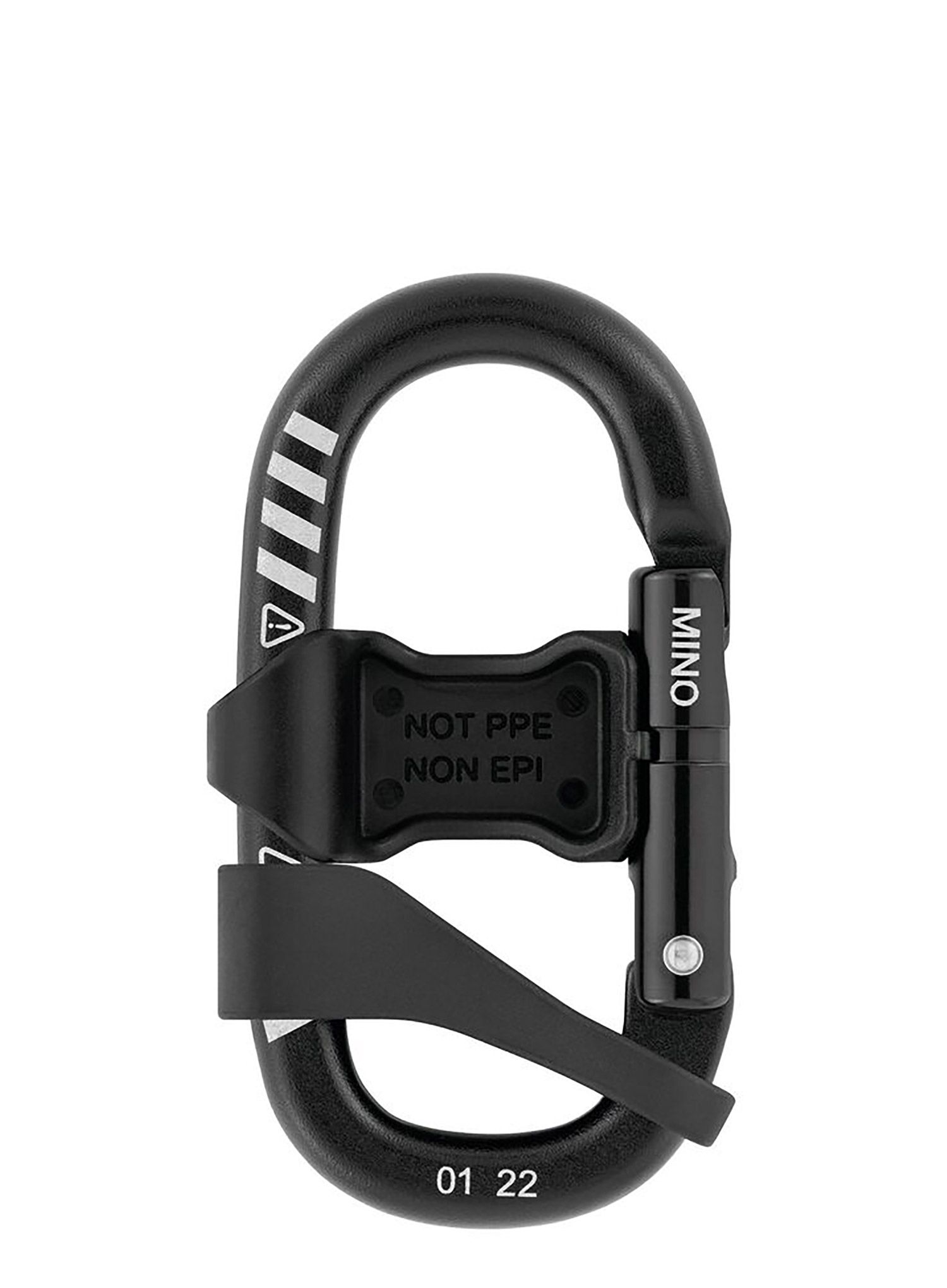 Nosič materiálu ve tvaru karabiny Petzl Mino With Accessories - black