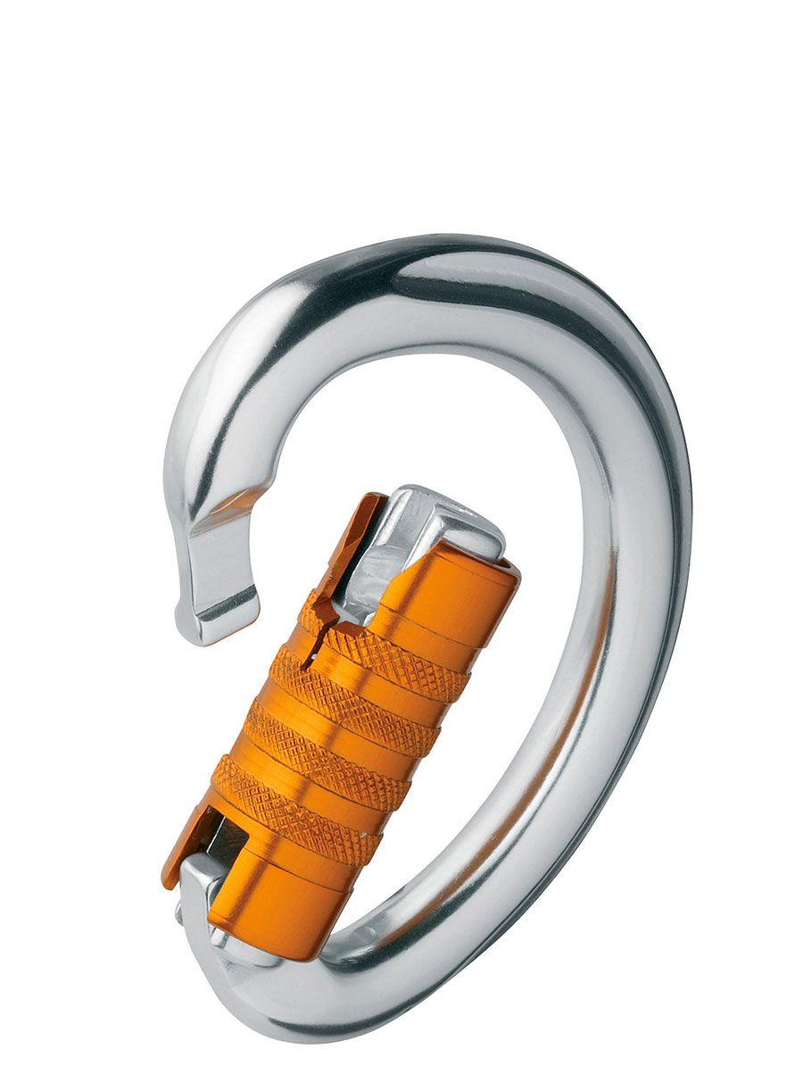 Karabina Petzl Omni Triact-Lock - gray