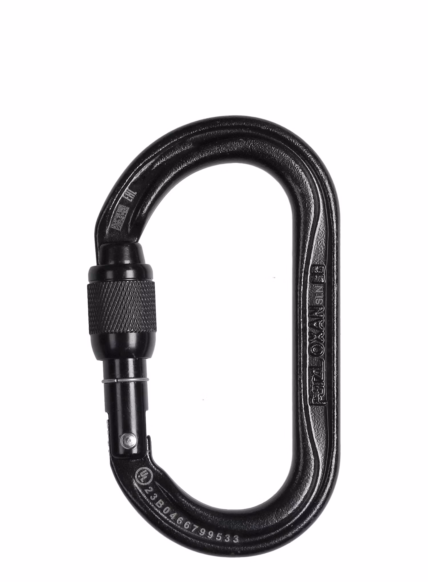 Karabina Petzl Oxan Screw-Lock - black