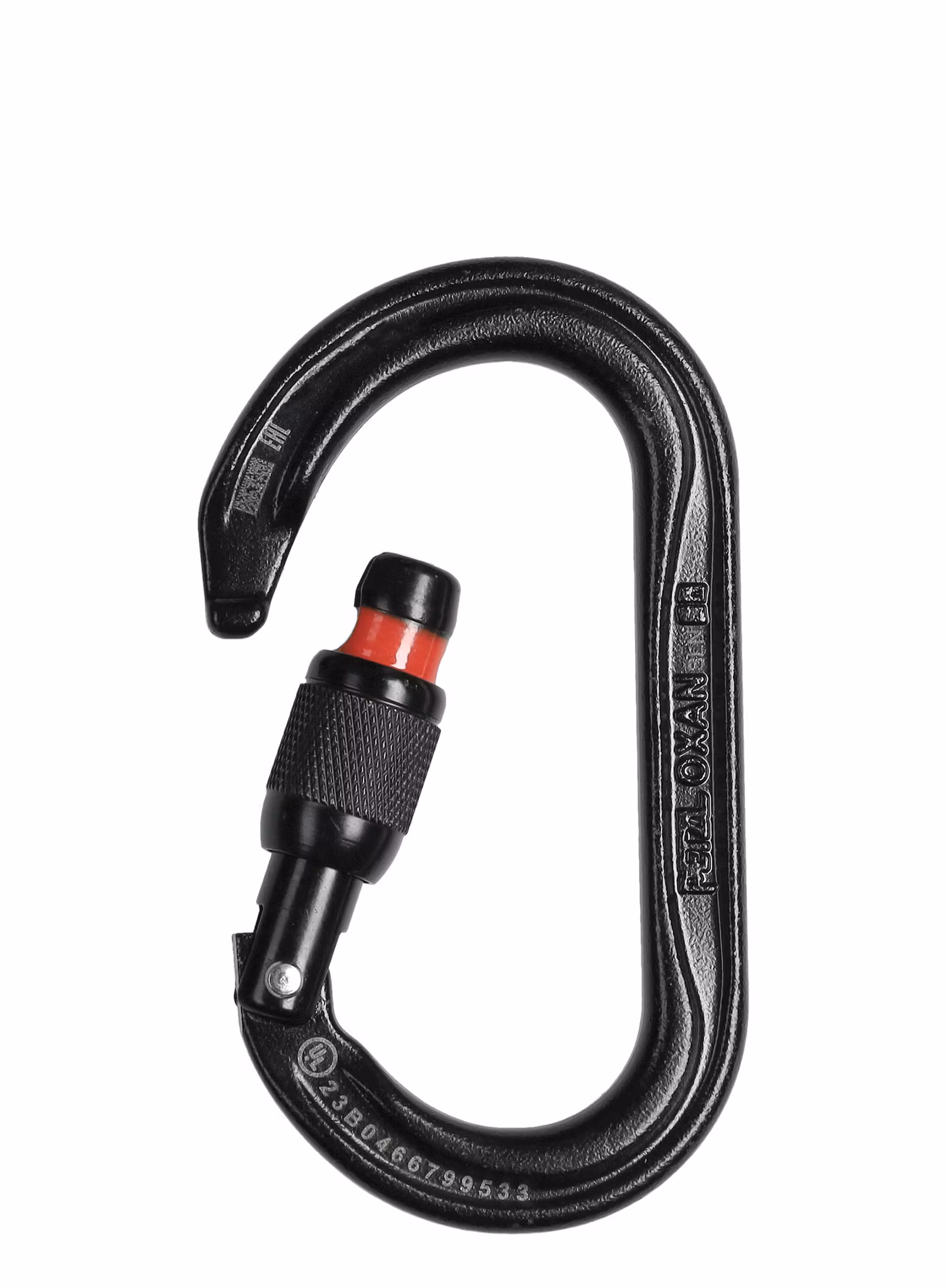 Karabina Petzl Oxan Screw-Lock - black