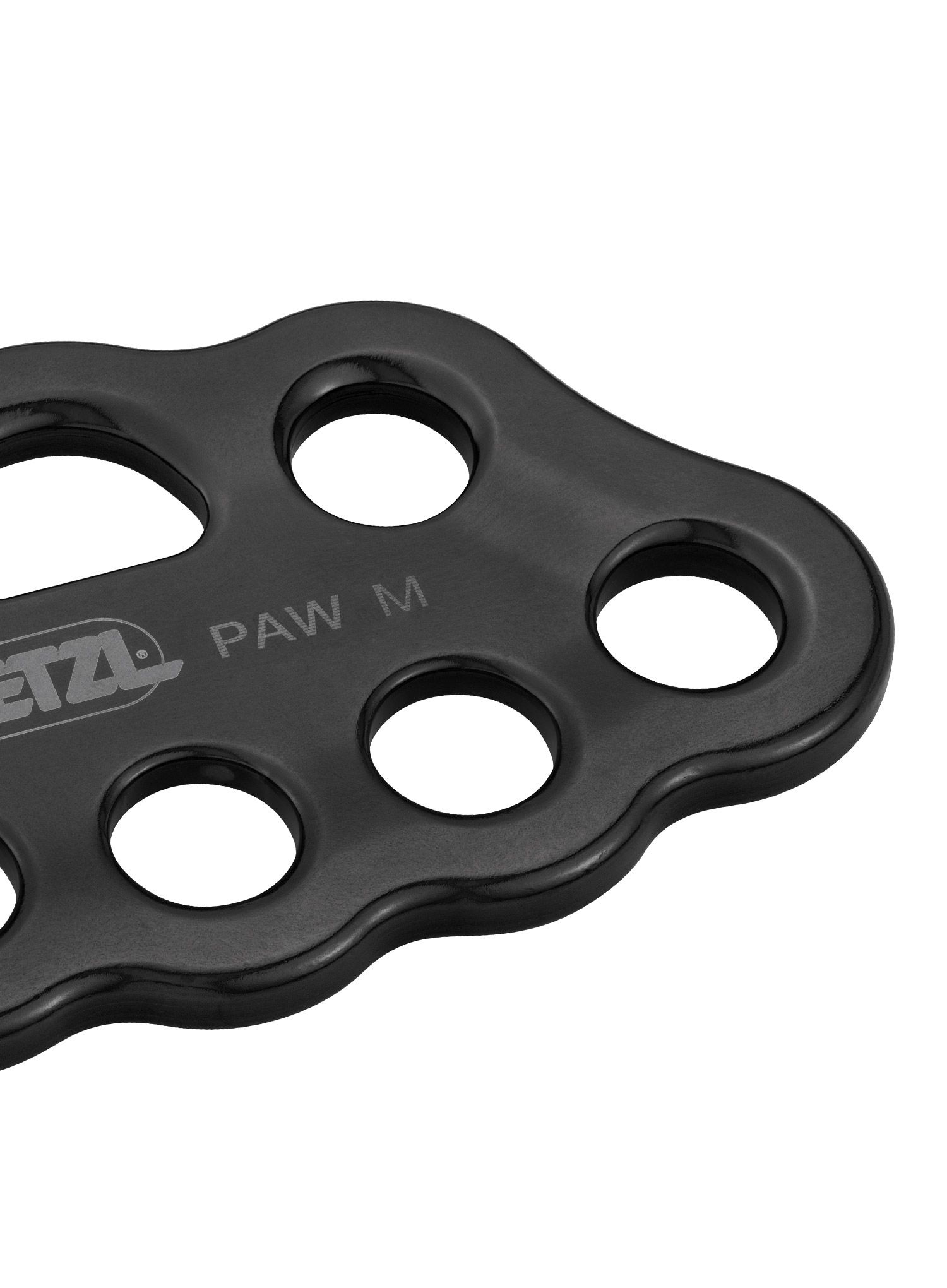 Kotvící deska Petzl Paw M - black