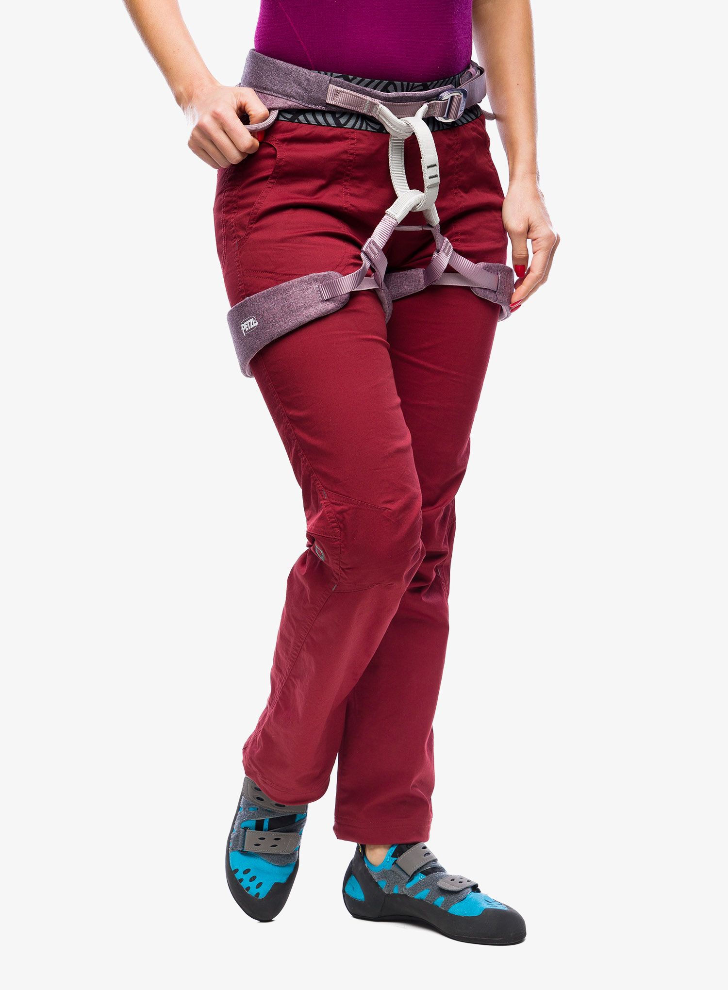 Dámský lezecký úvazek Petzl Selena - violet