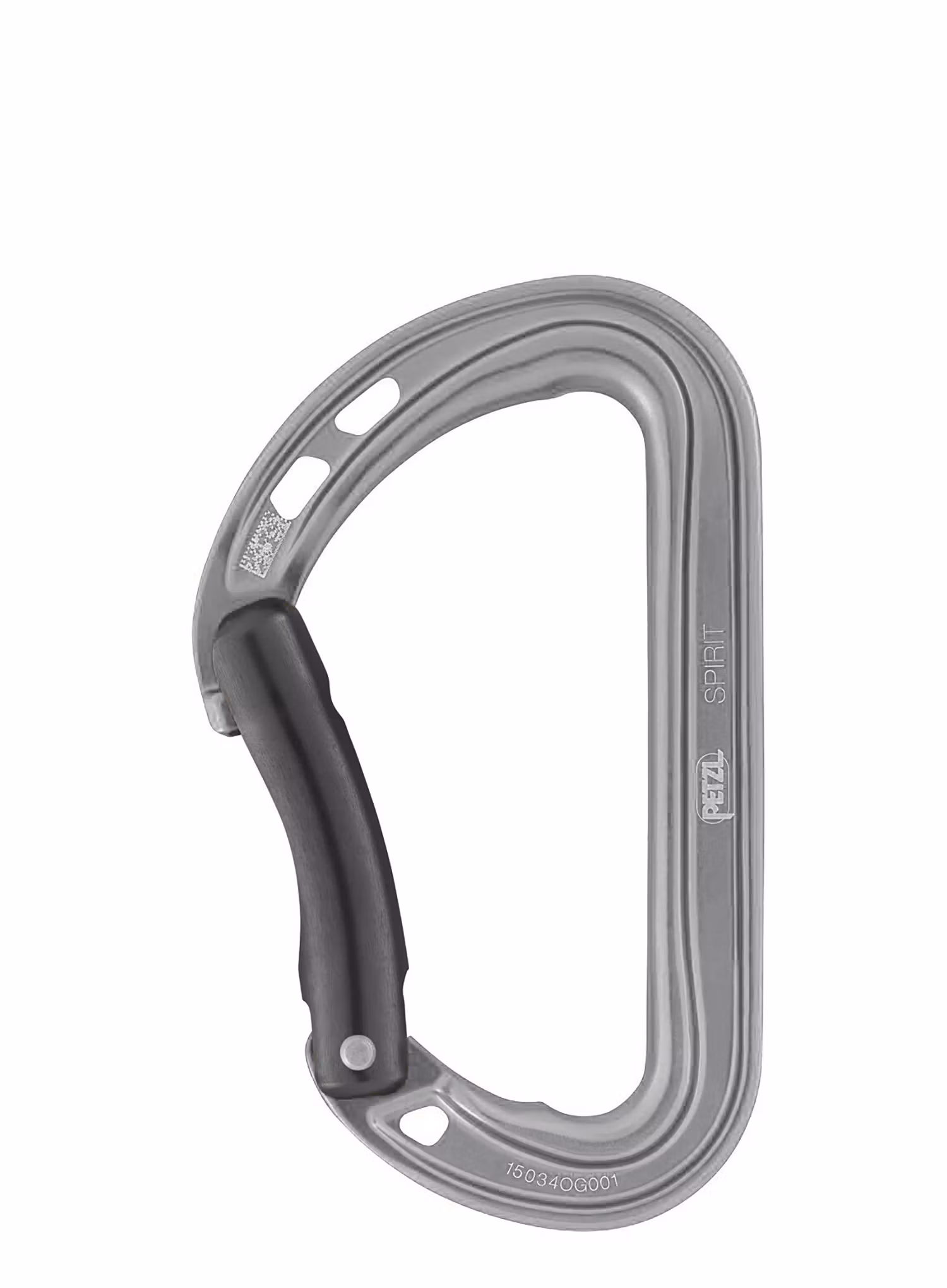 Horolezecká karabina Petzl Spirit - grey/grey